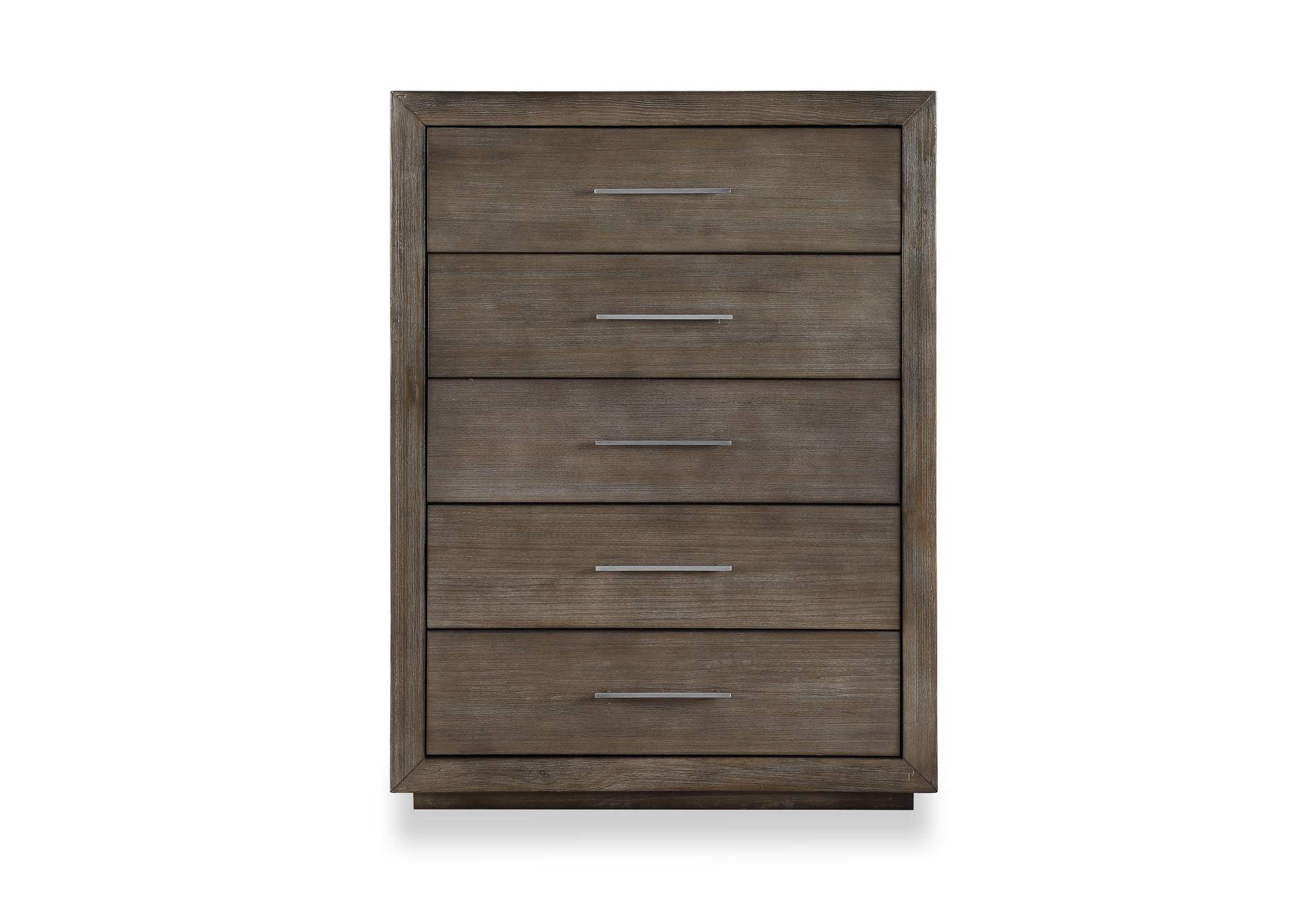Melbourne Five Drawer Chest In Dark Pine (2024) image 6