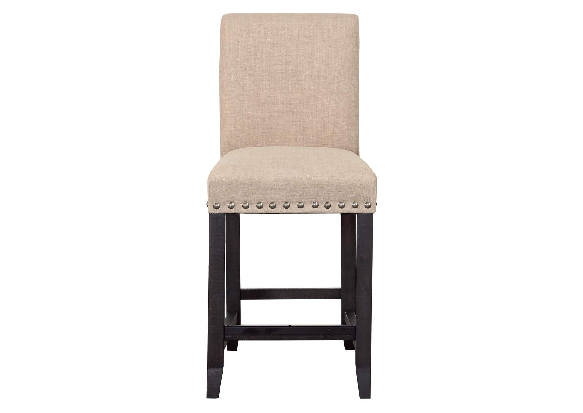 Yosemite Upholstered Kitchen Counter Stool In Cafe image 4