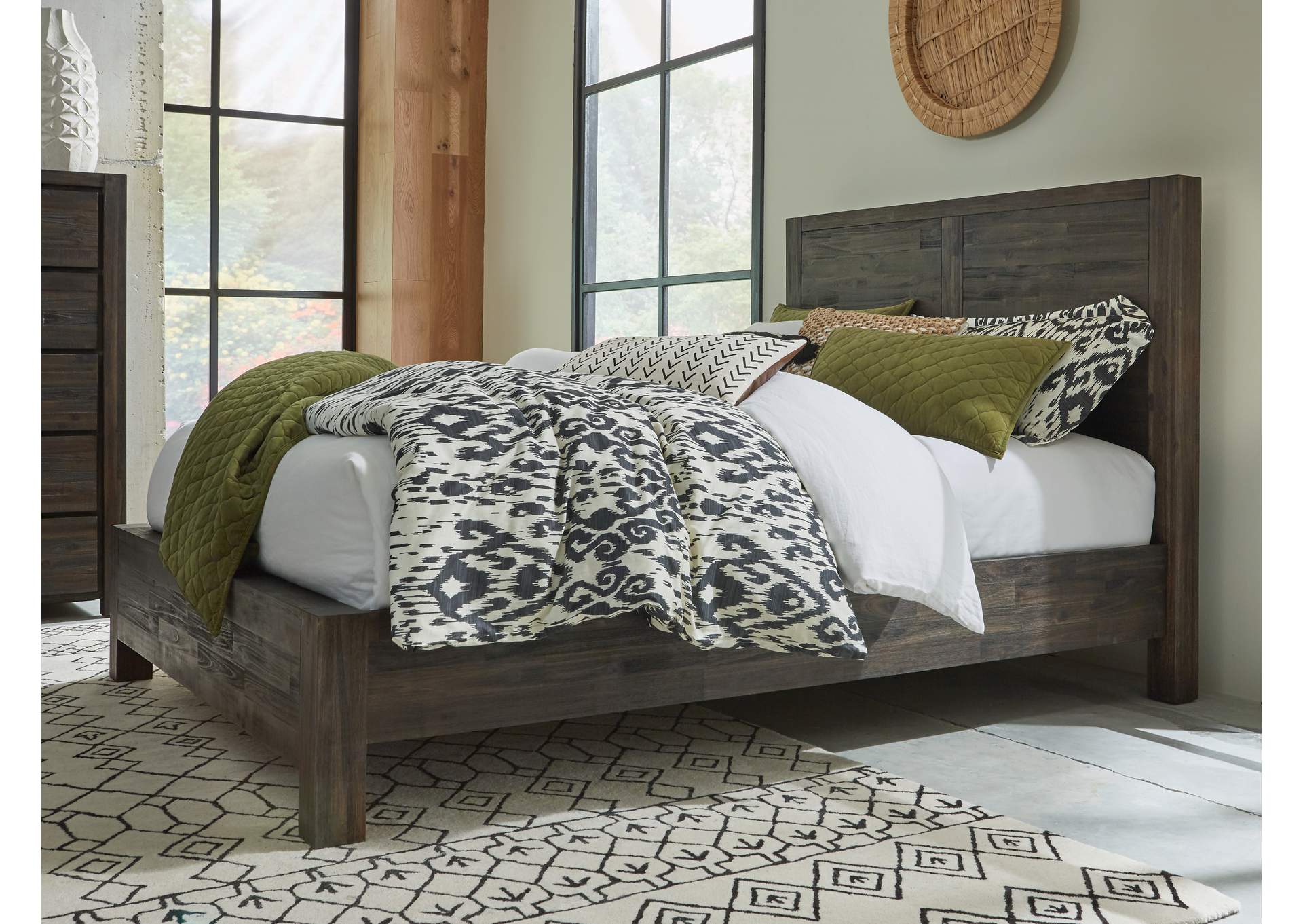 Savanna King Size Bed In Coffee Bean image 1