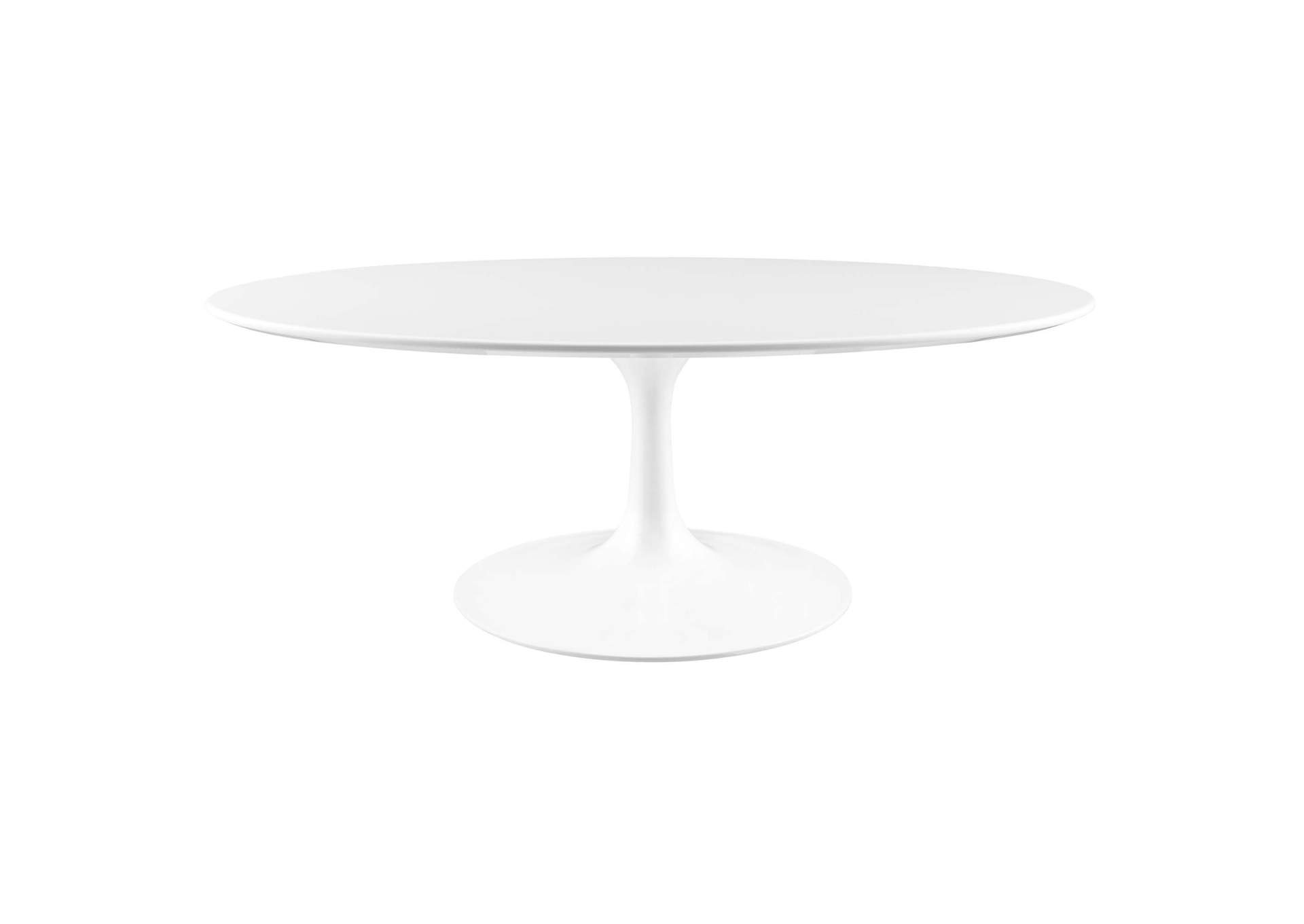 Lippa 42" Oval Wood Coffee Table By Modway image 1