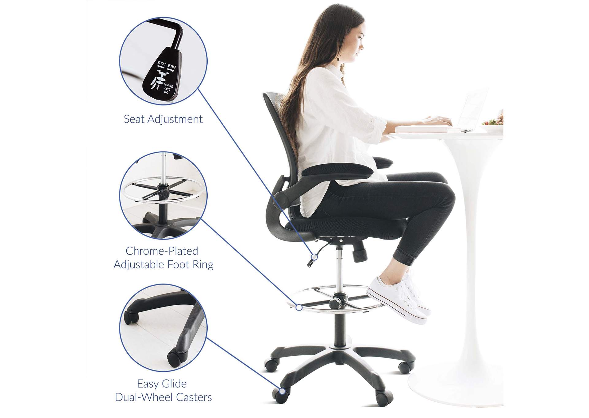 Veer Drafting Chair
