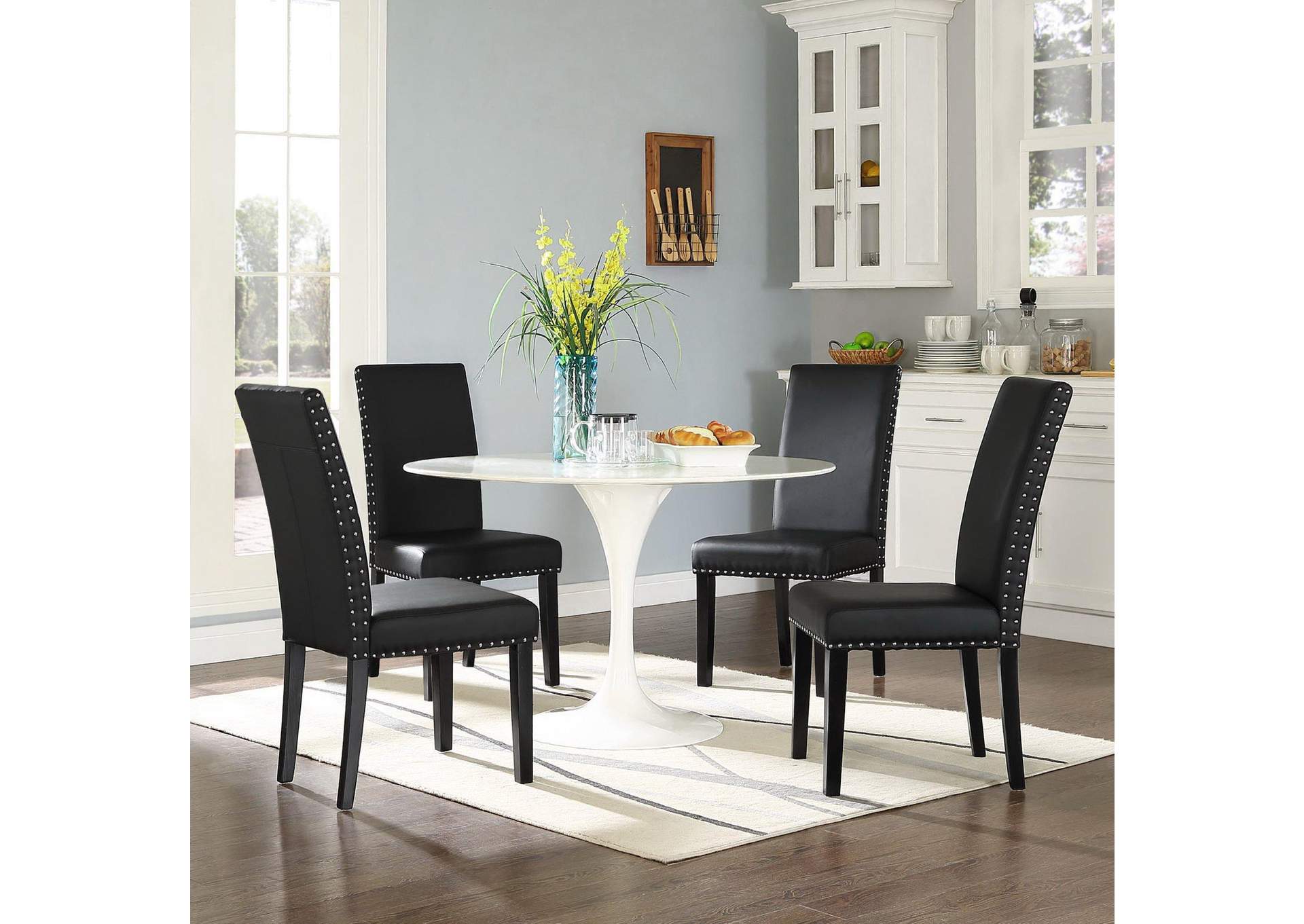 Parcel Dining Faux Leather Side Chair image 7