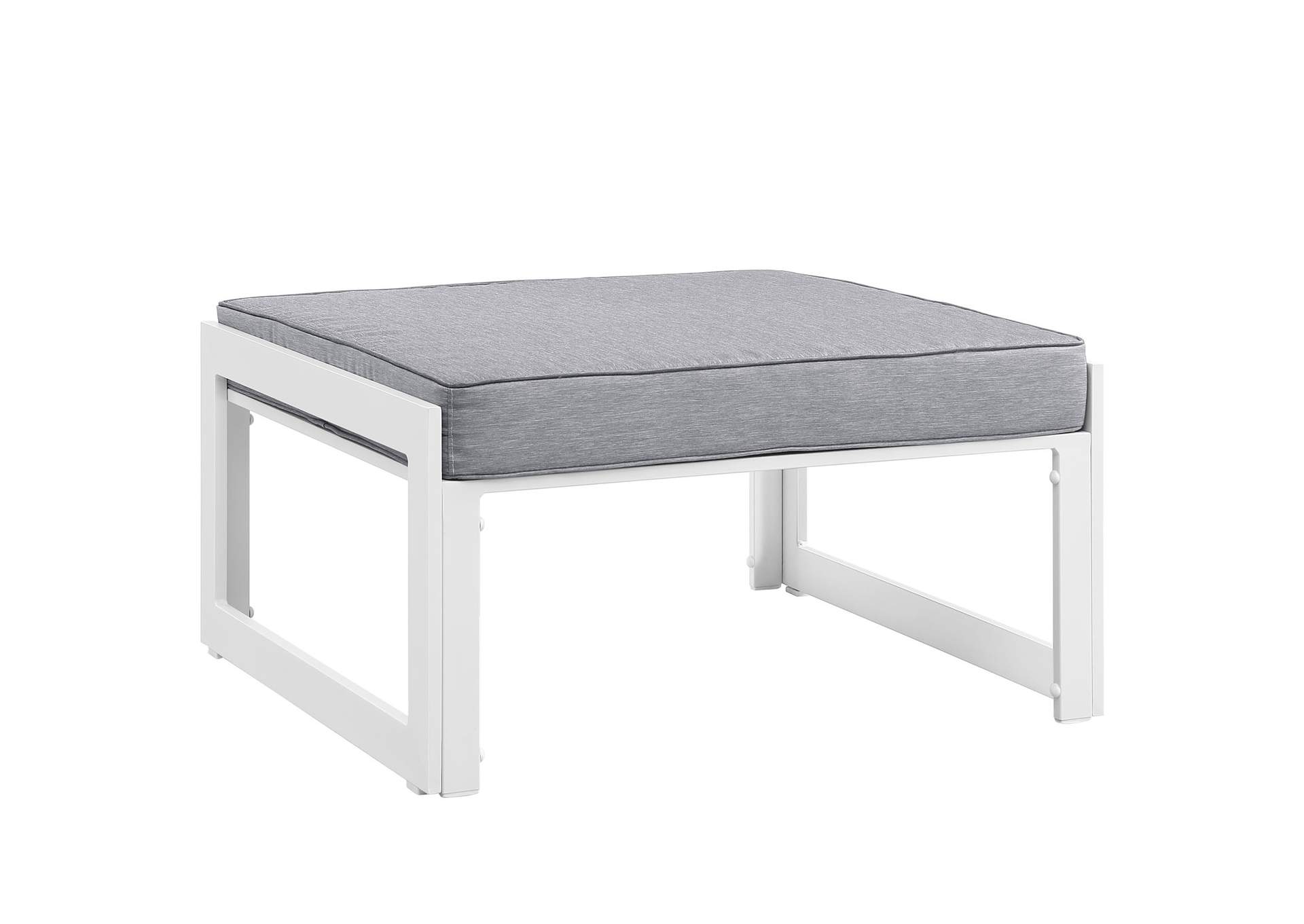Fortuna Outdoor Patio Ottoman By Modway image 1