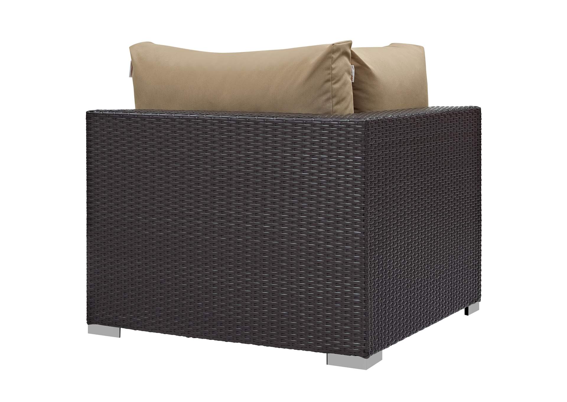 Convene 10 Piece Outdoor Patio Sectional Set By Modway