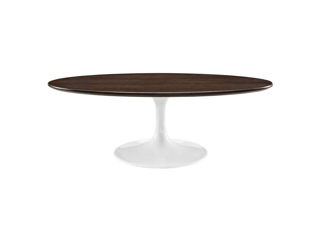 Lippa 48" Oval Wood Coffee Table By Modway