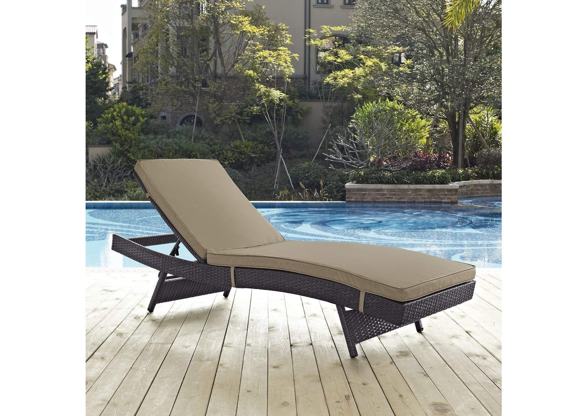 Convene Outdoor Patio Chaise image 5
