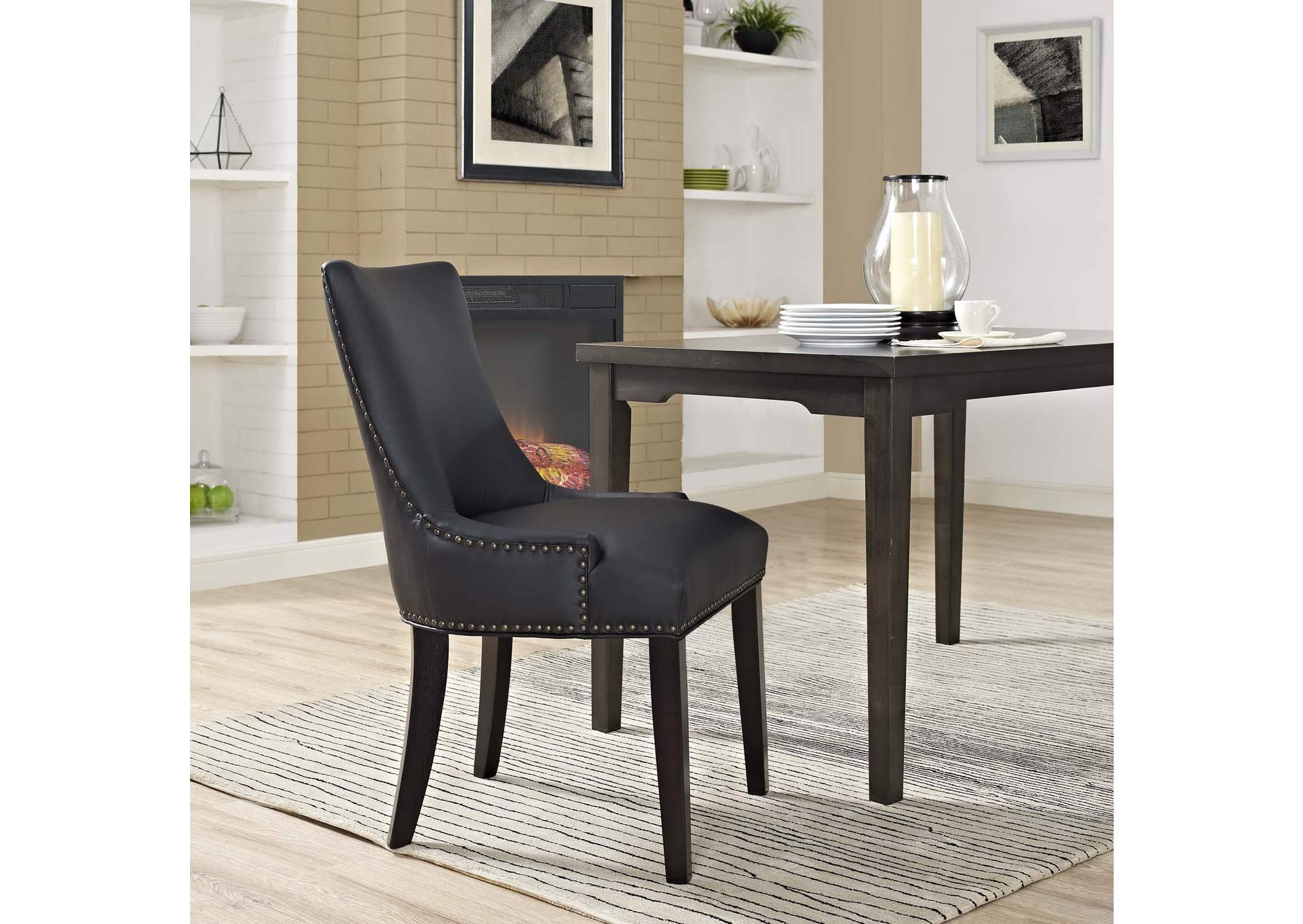 Marquis Vegan Leather Dining Chair