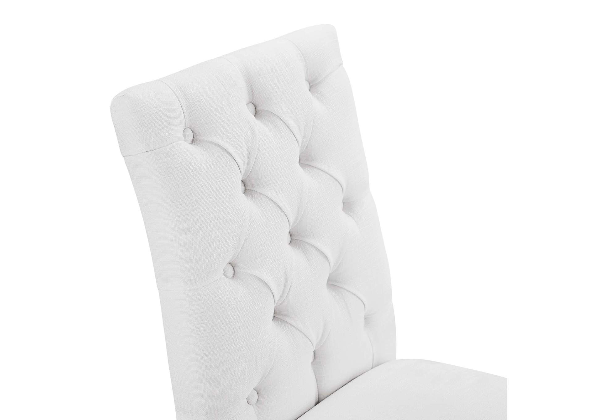 Duchess Button Tufted Fabric Dining Chair