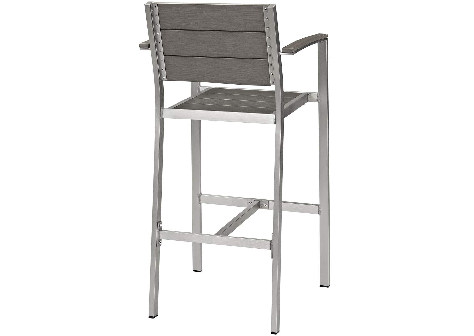 Shore Outdoor Patio Aluminum Bar Stool