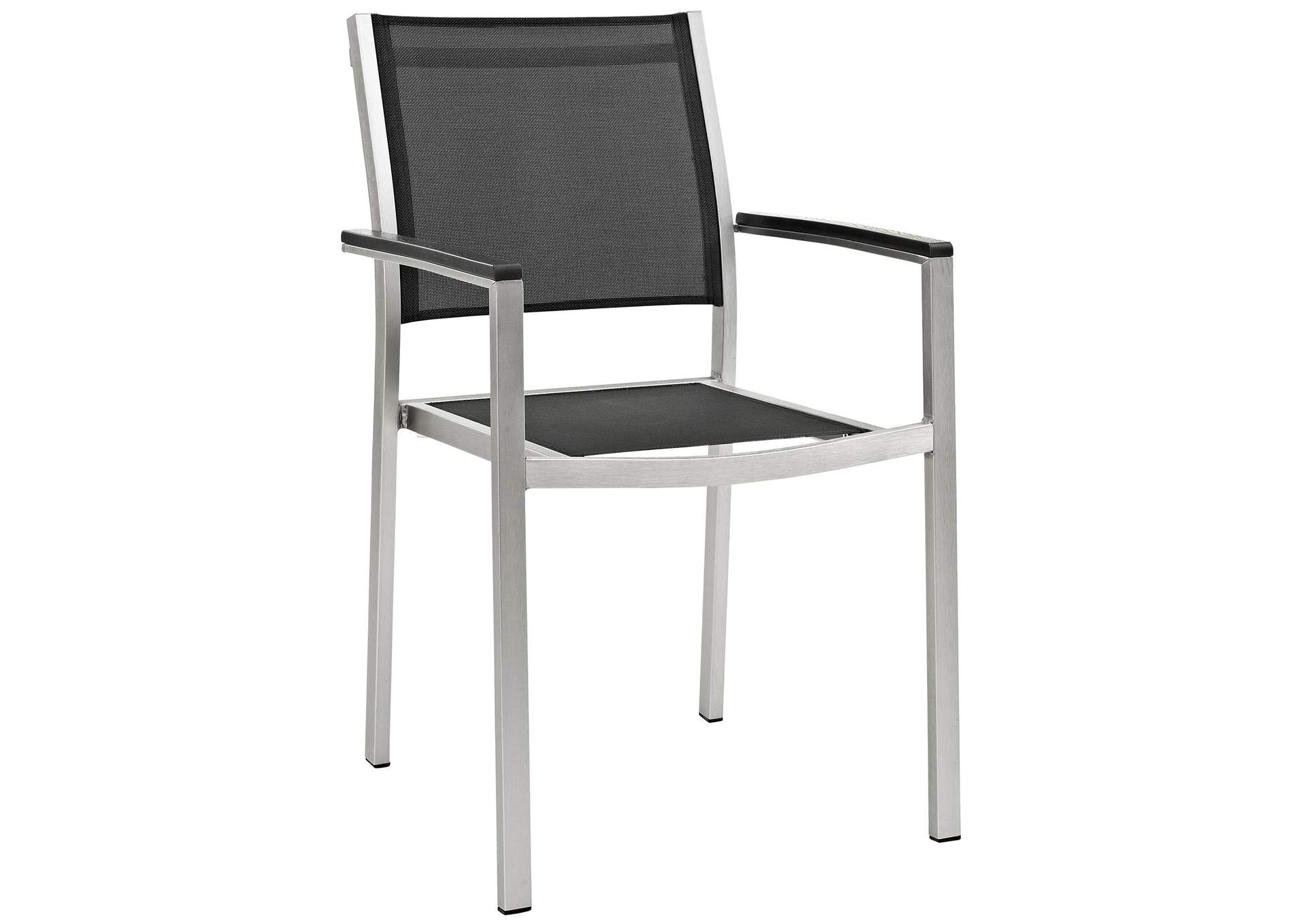 Shore Outdoor Patio Aluminum Dining Chair By Modway image 1
