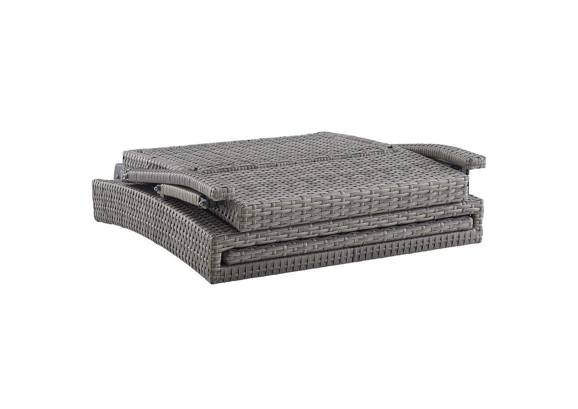 Envisage Chaise Outdoor Patio Wicker Rattan Lounge Chair By Modway image 9