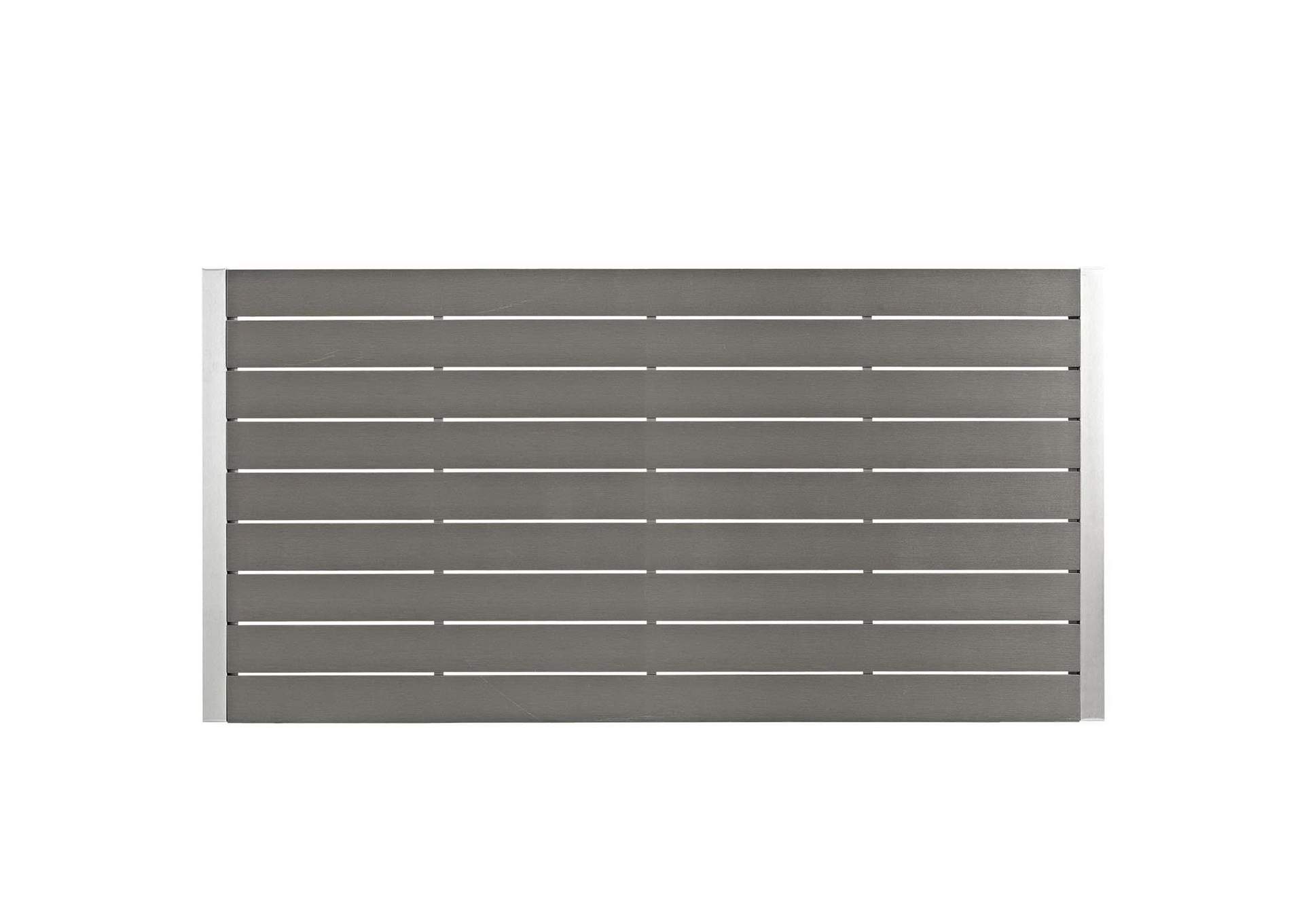 Shore 9 Piece Outdoor Patio Aluminum Dining Set image 7