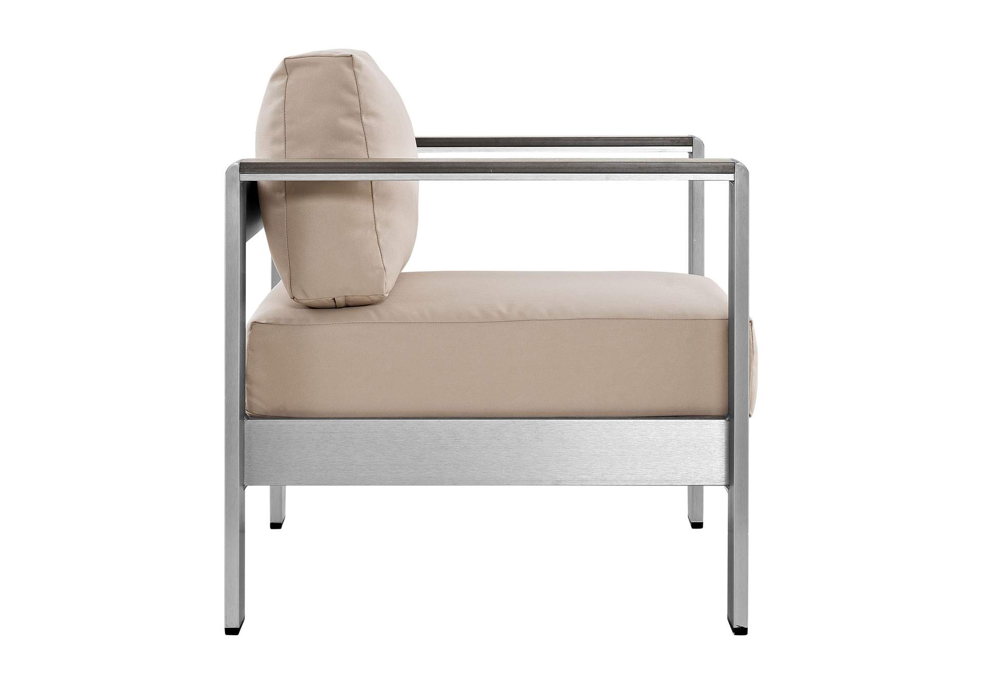 Shore 3 Piece Outdoor Patio Aluminum Set