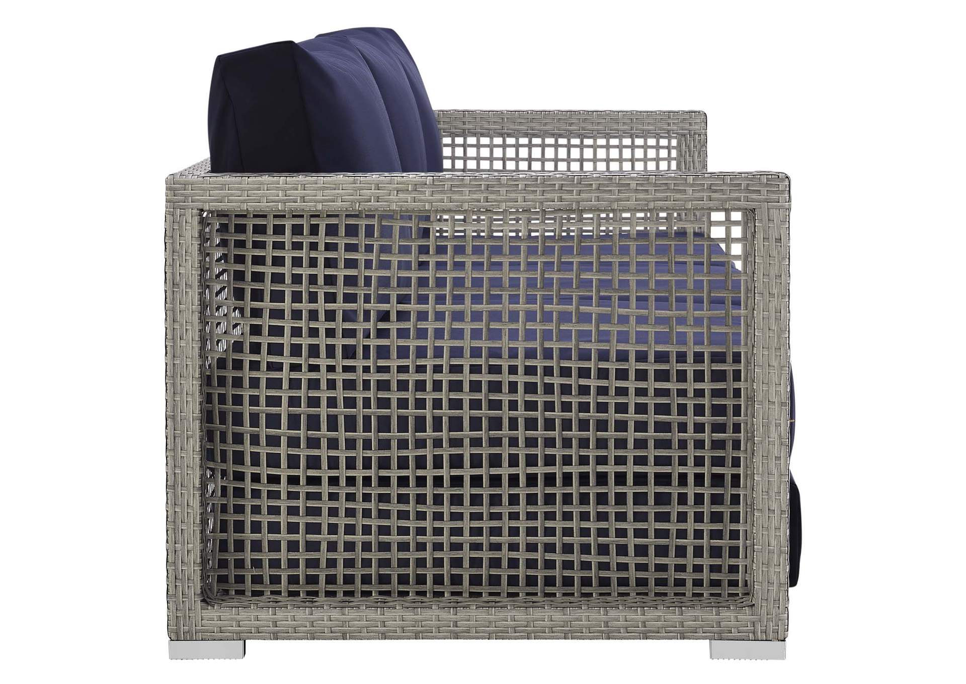 Aura Outdoor Patio Wicker Rattan Sofa