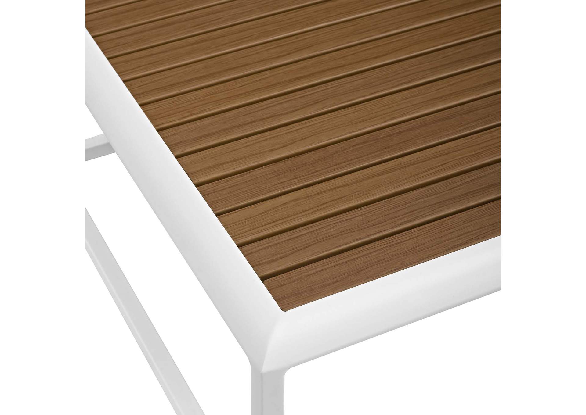 Stance Outdoor Patio Aluminum Coffee Table