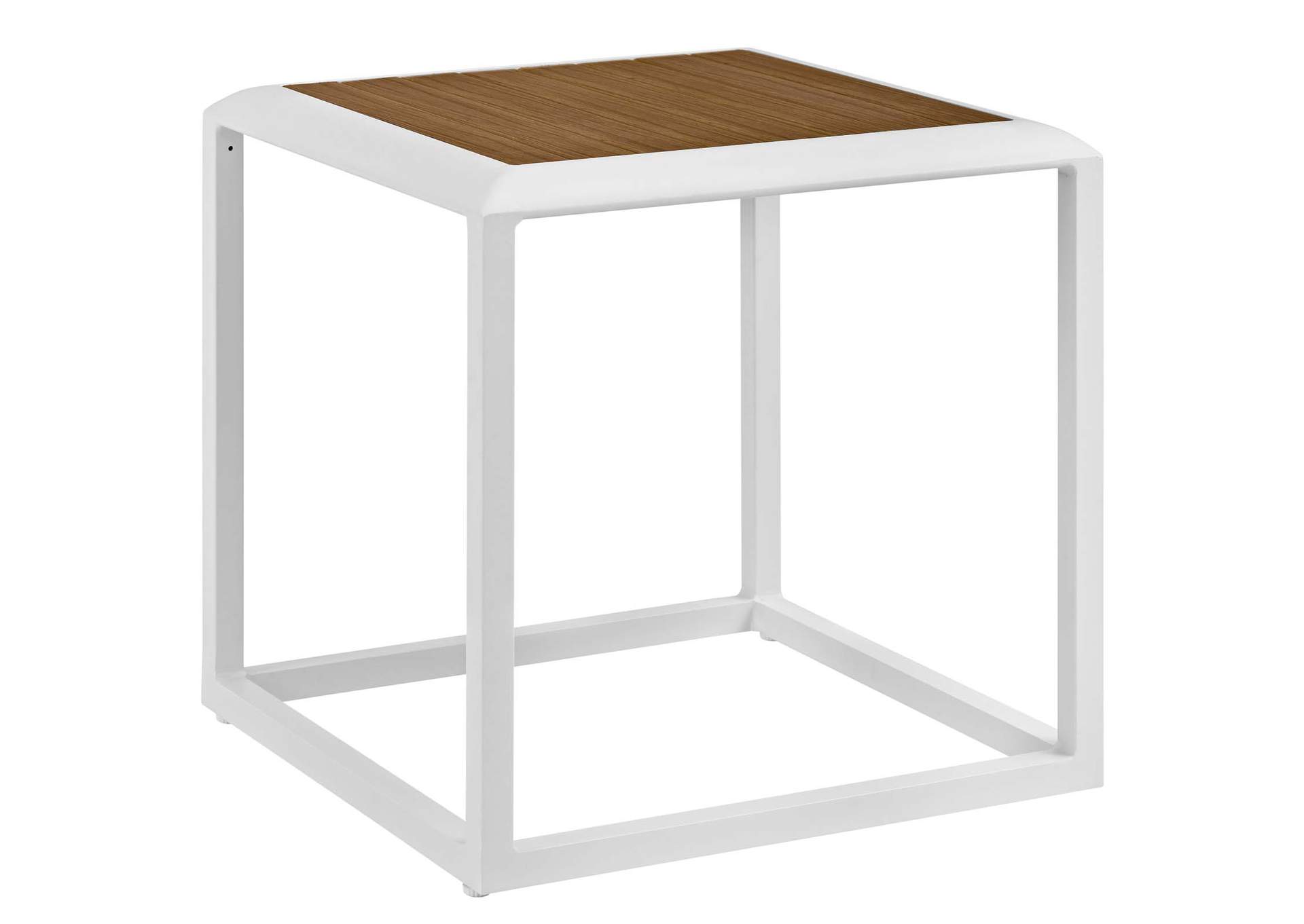 Stance Outdoor Patio Aluminum Side Table By Modway image 1