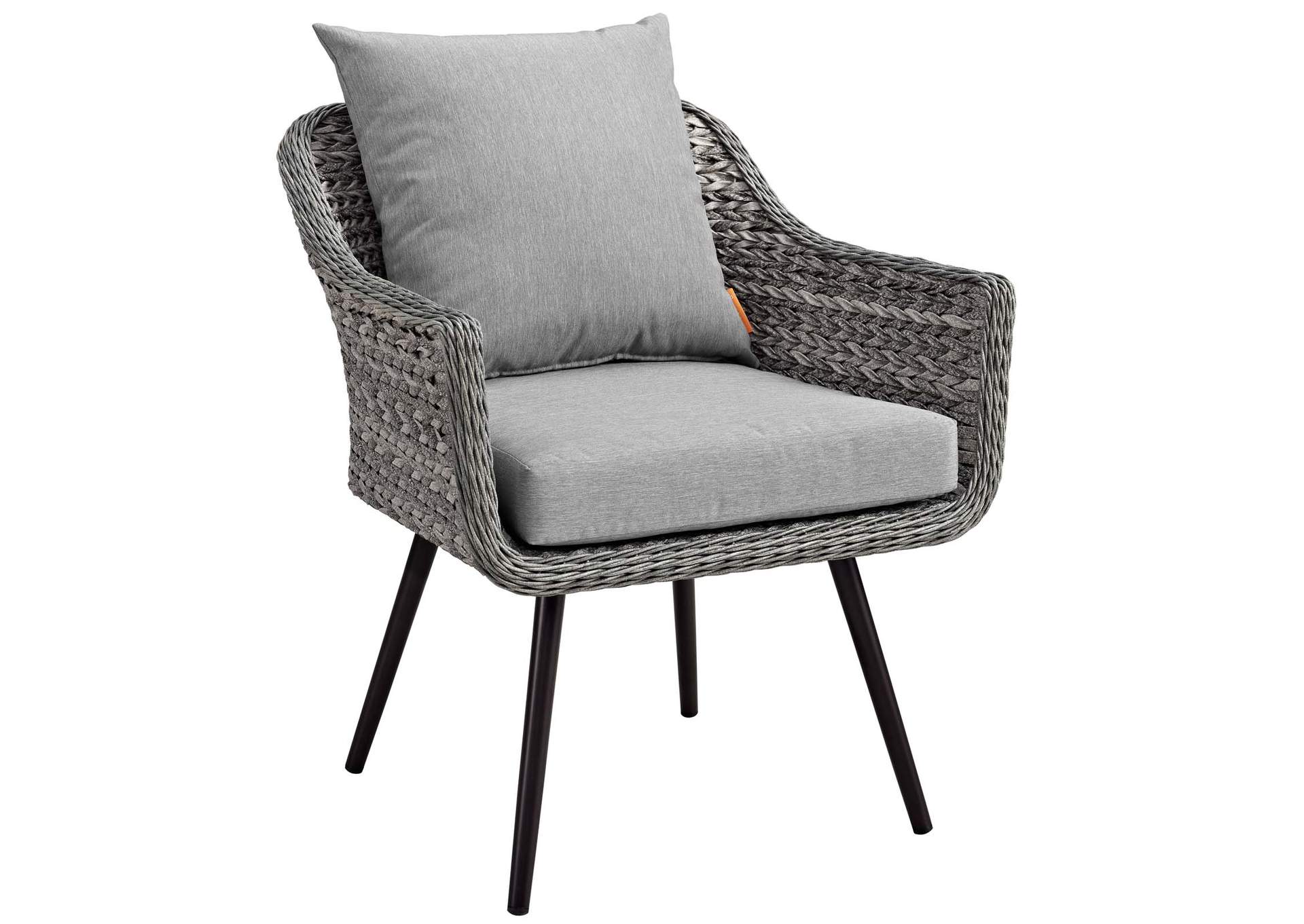 Endeavor Outdoor Patio Wicker Rattan Armchair By Modway image 1