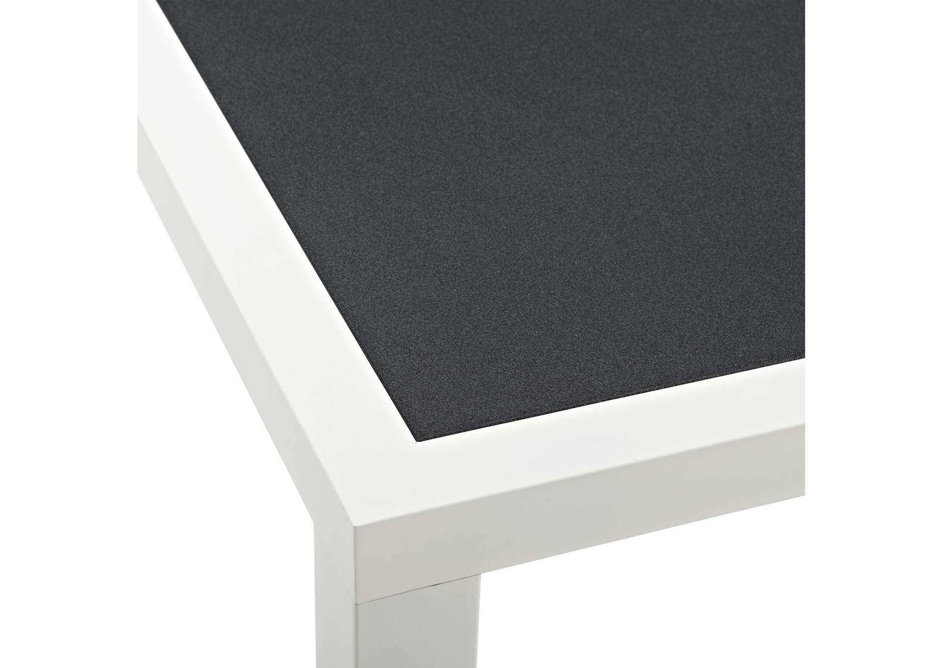 Stance 90. 5 Inch Outdoor Patio Aluminum Dining Table