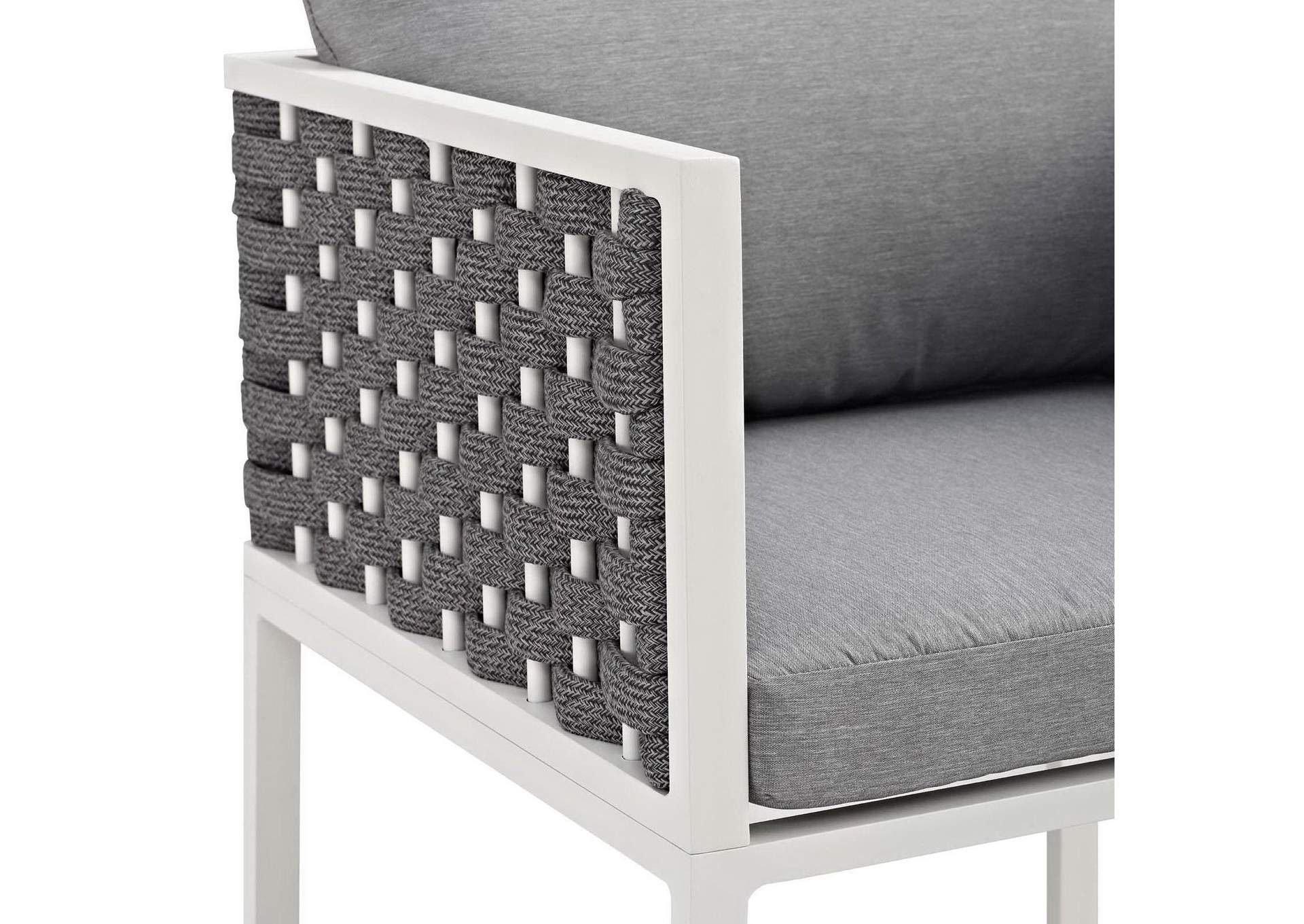 Stance Outdoor Patio Aluminum Dining Armchair image 5