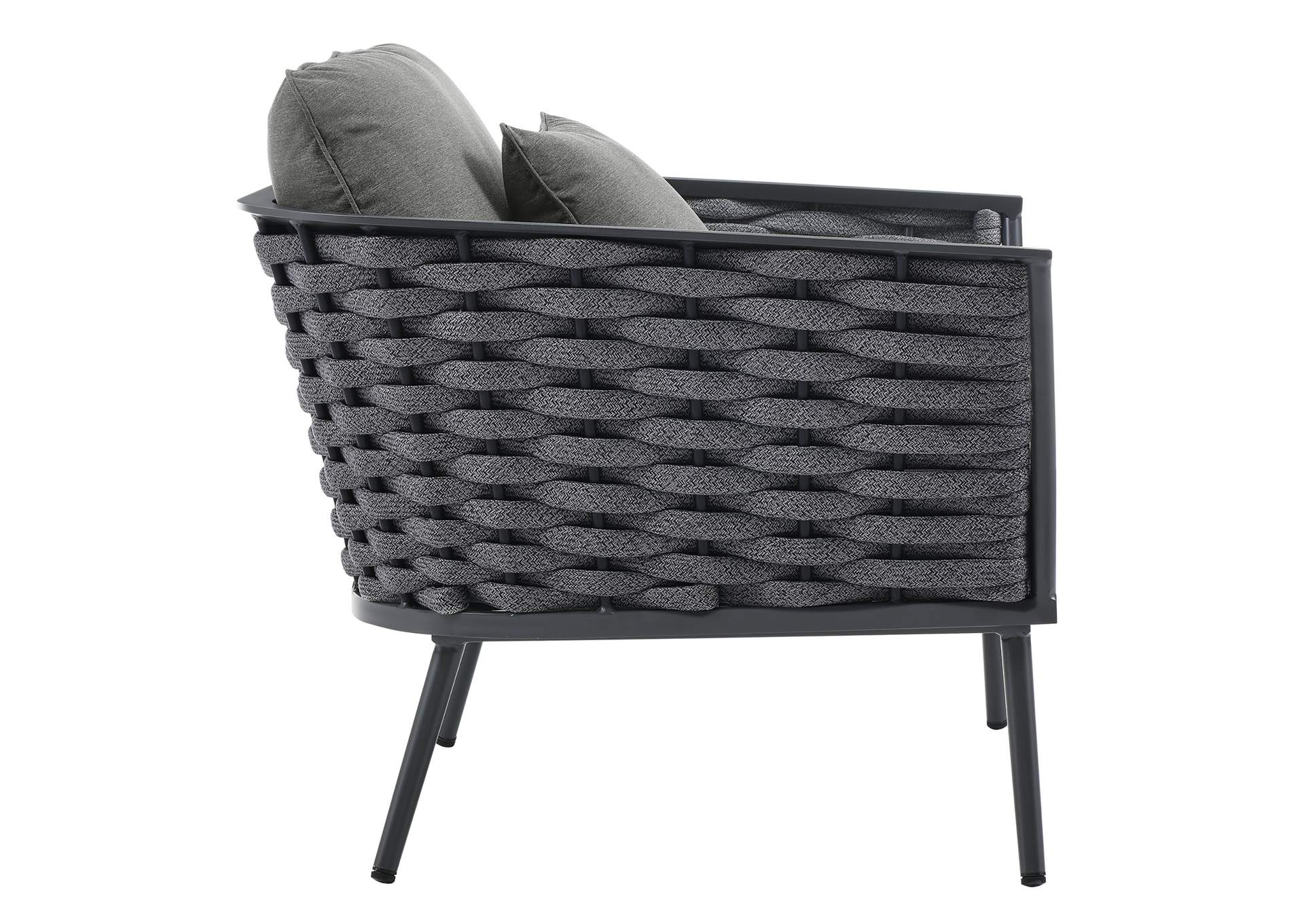 Stance Outdoor Patio Aluminum Armchair