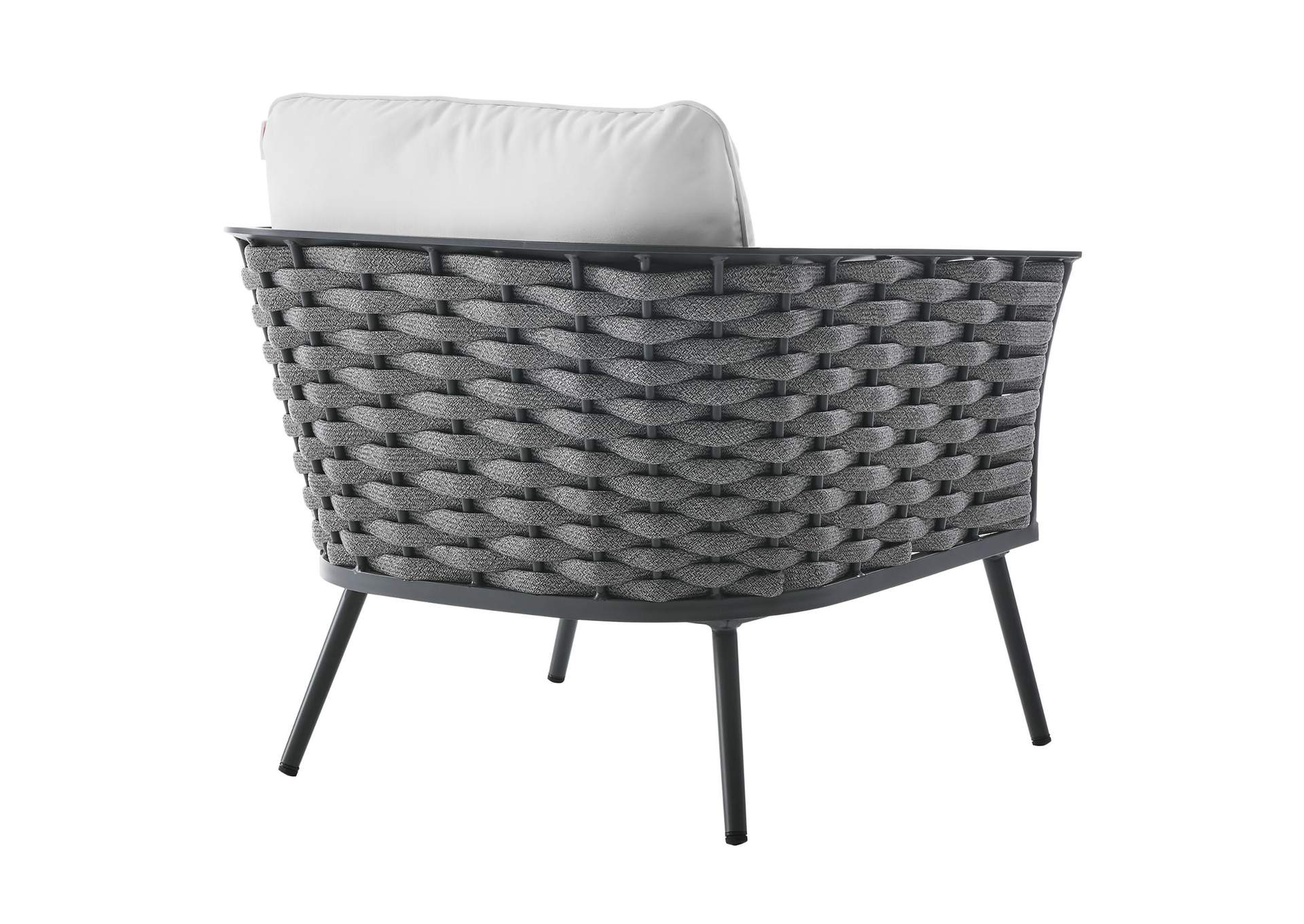 Stance Outdoor Patio Aluminum Armchair image 4