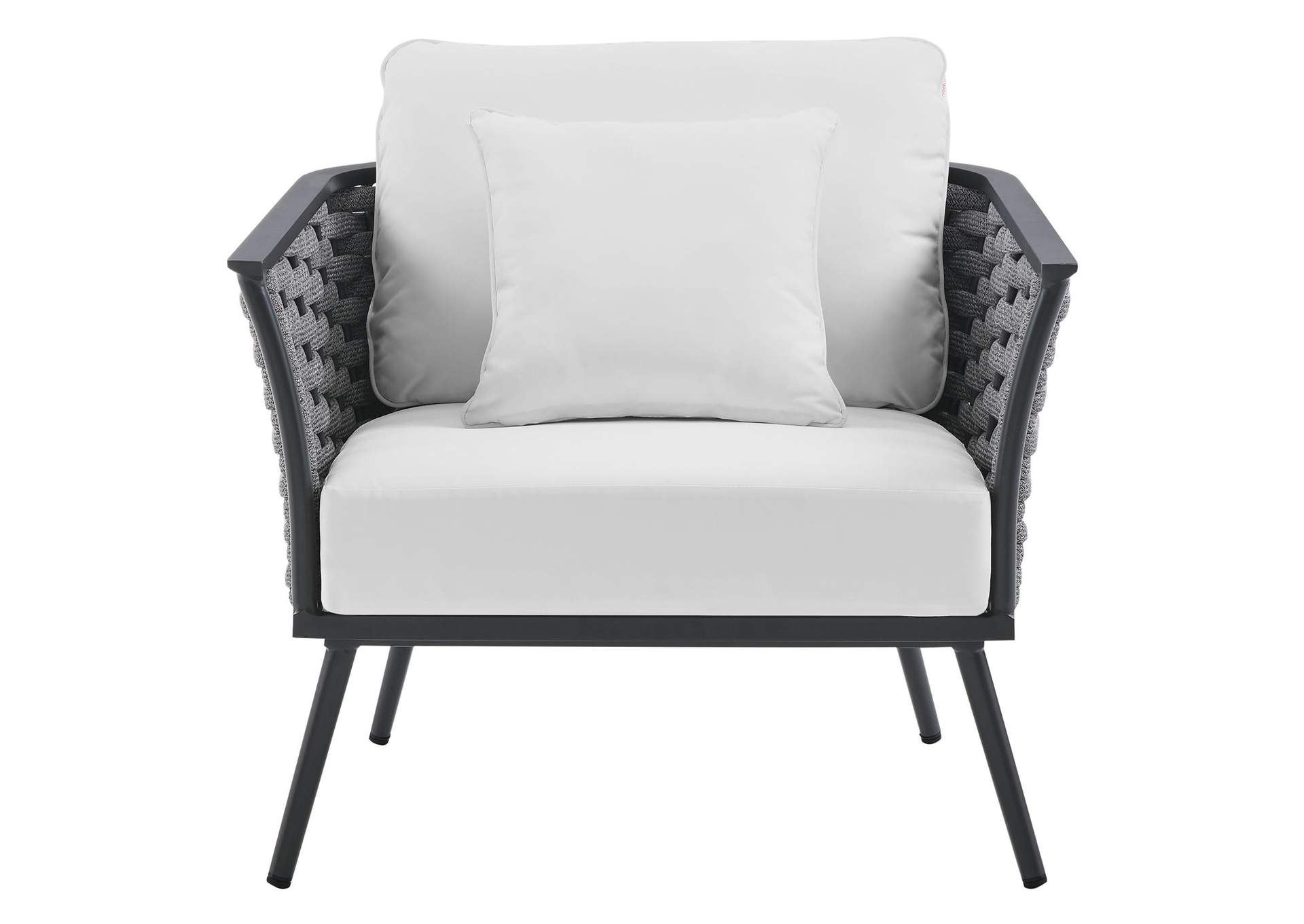 Stance Outdoor Patio Aluminum Armchair image 5