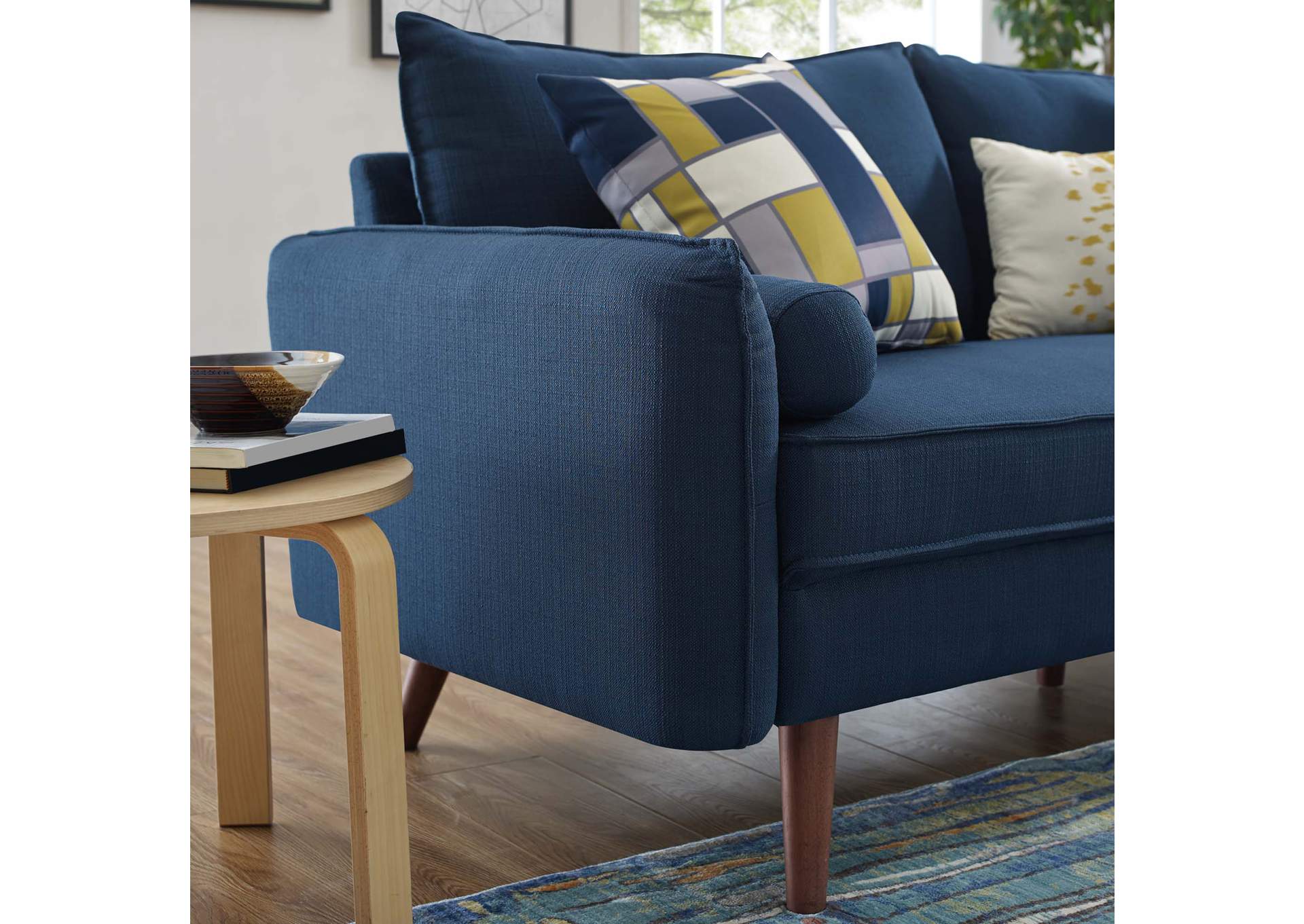 Revive Upholstered Fabric Loveseat
