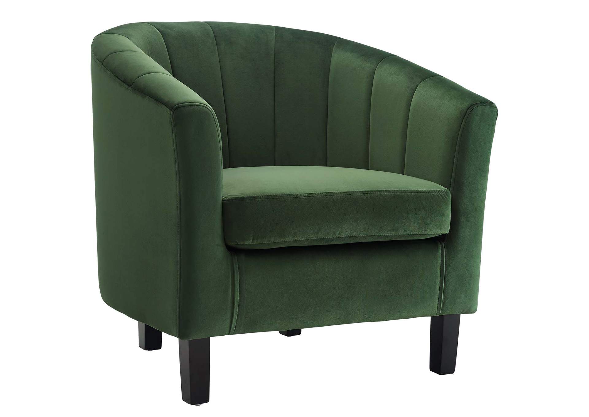 Prospect Channel Tufted Performance Velvet Armchair By Modway image 1