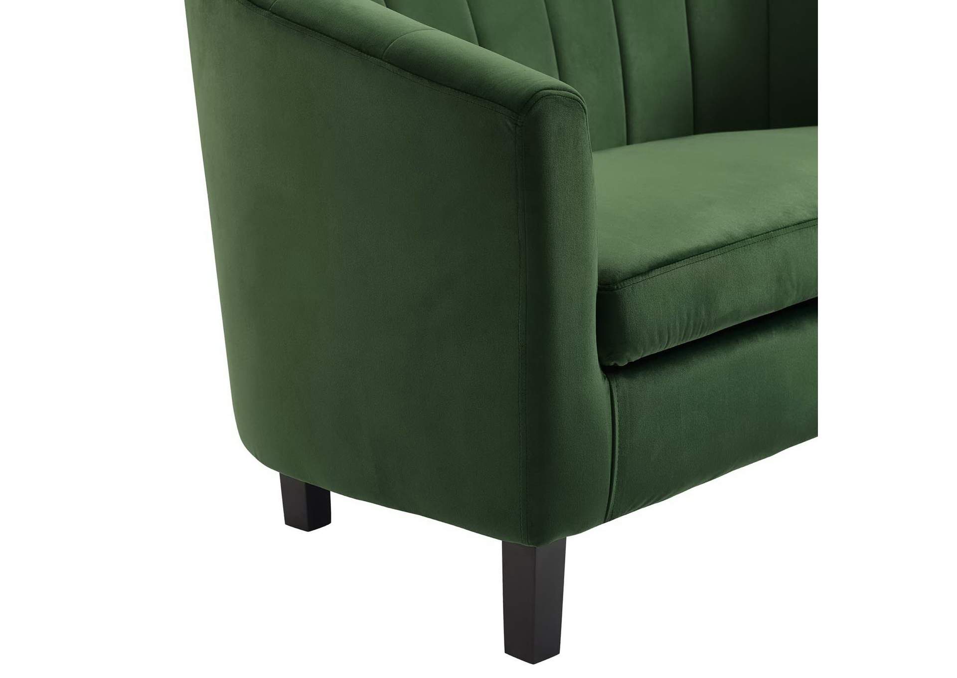 Prospect Channel Tufted Performance Velvet Armchair image 5