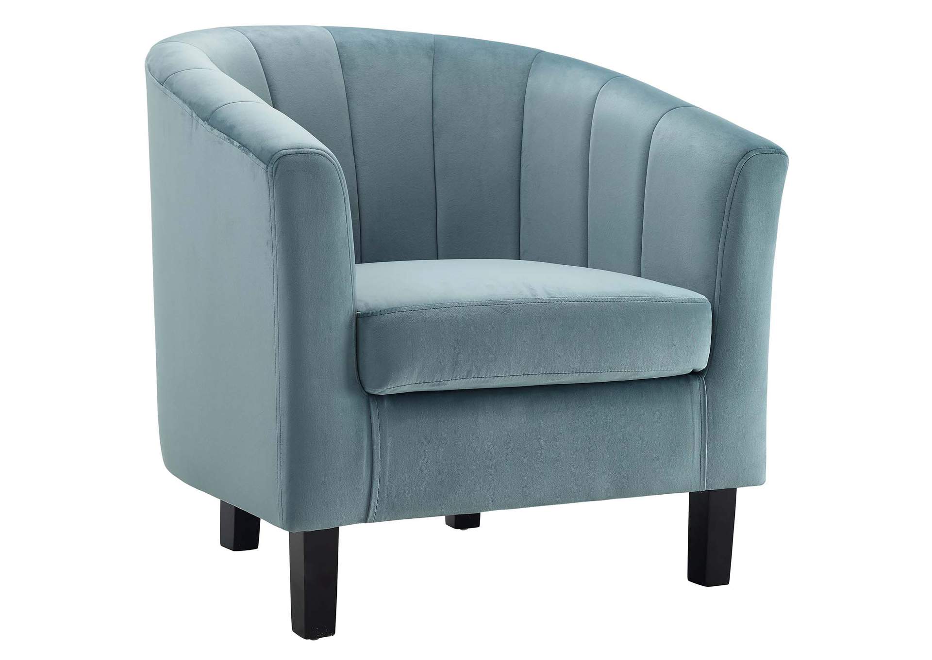 Prospect Channel Tufted Performance Velvet Armchair By Modway image 1