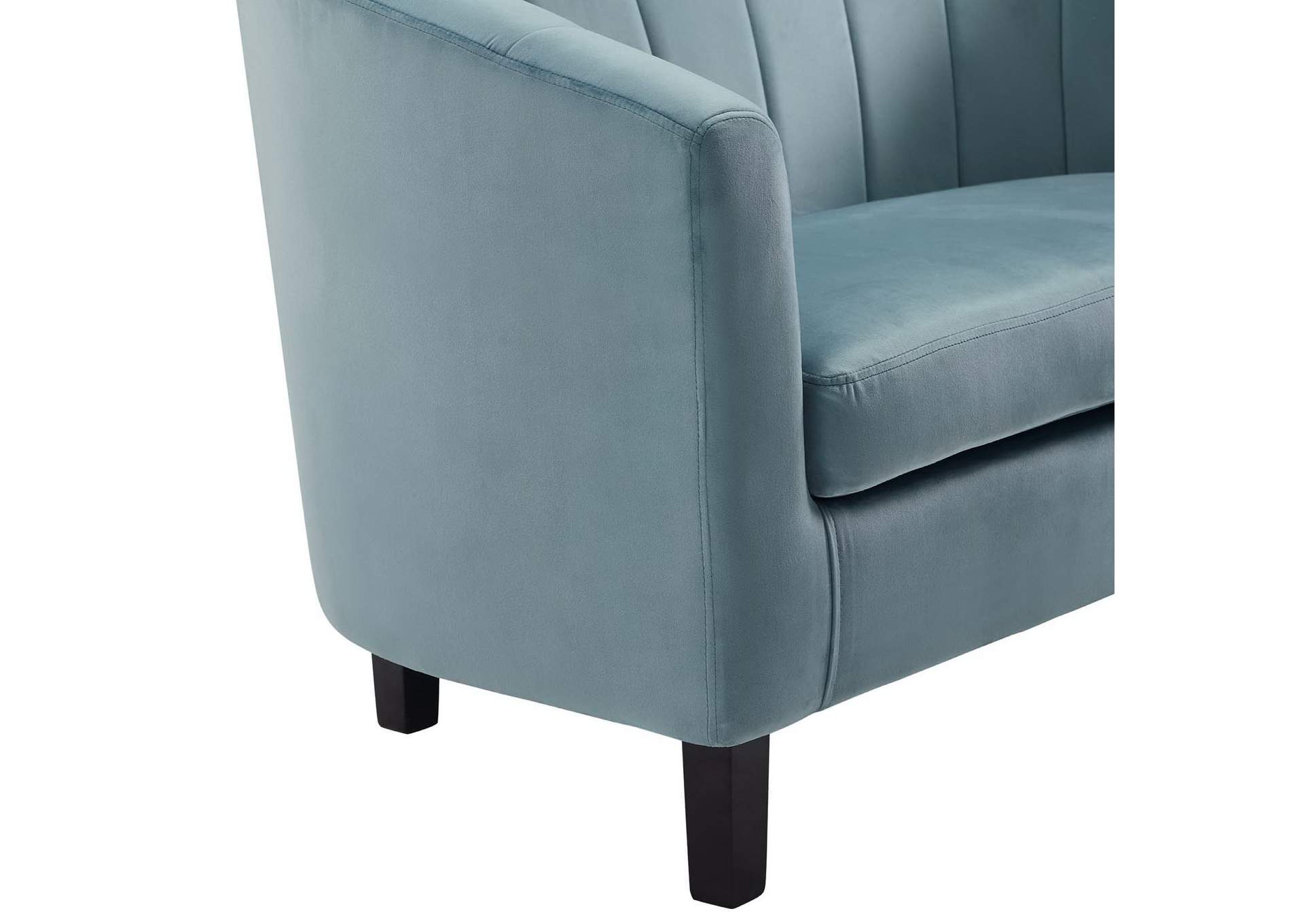Prospect Channel Tufted Performance Velvet Armchair image 5