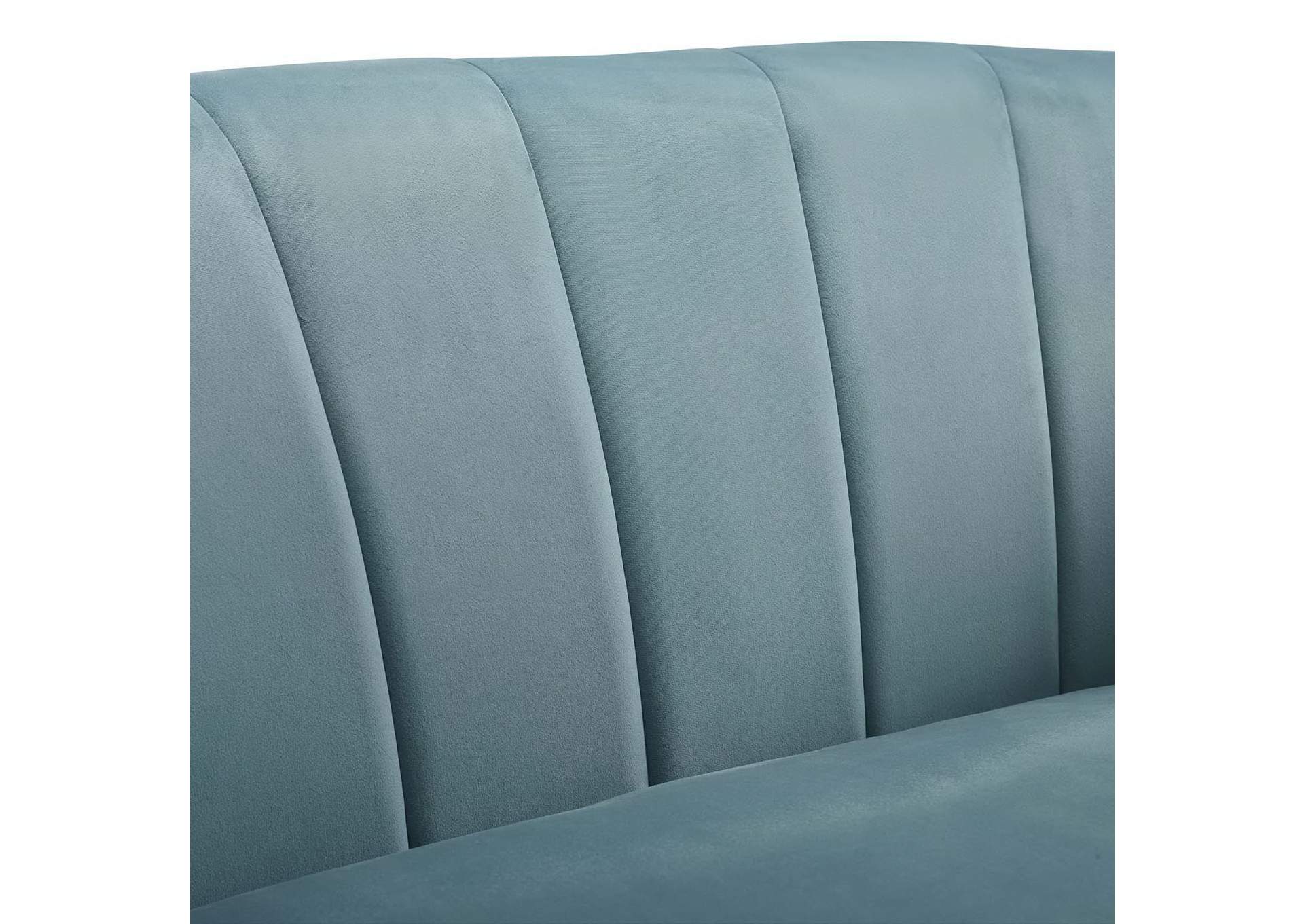 Prospect Channel Tufted Performance Velvet Armchair image 6