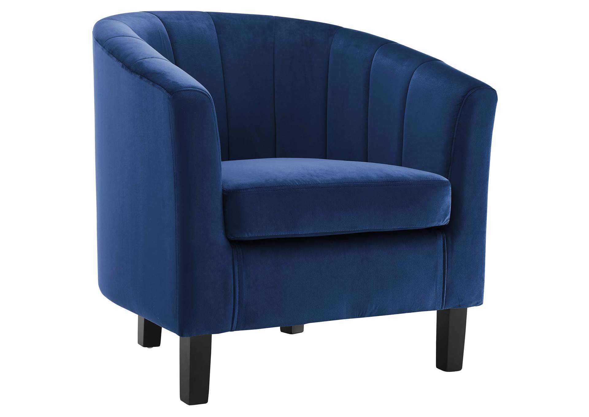 Prospect Channel Tufted Performance Velvet Armchair By Modway image 1