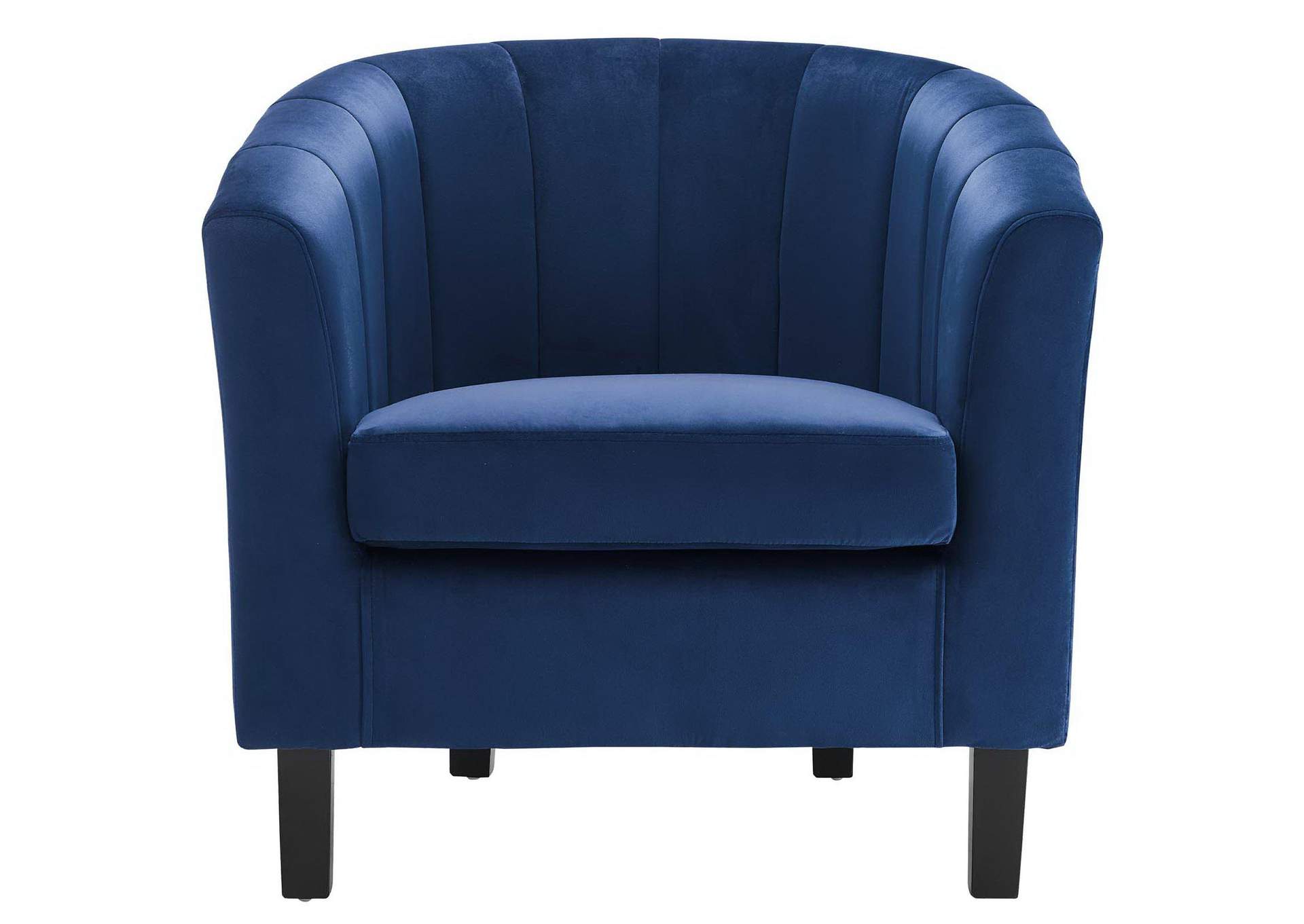 Prospect Channel Tufted Performance Velvet Armchair image 4