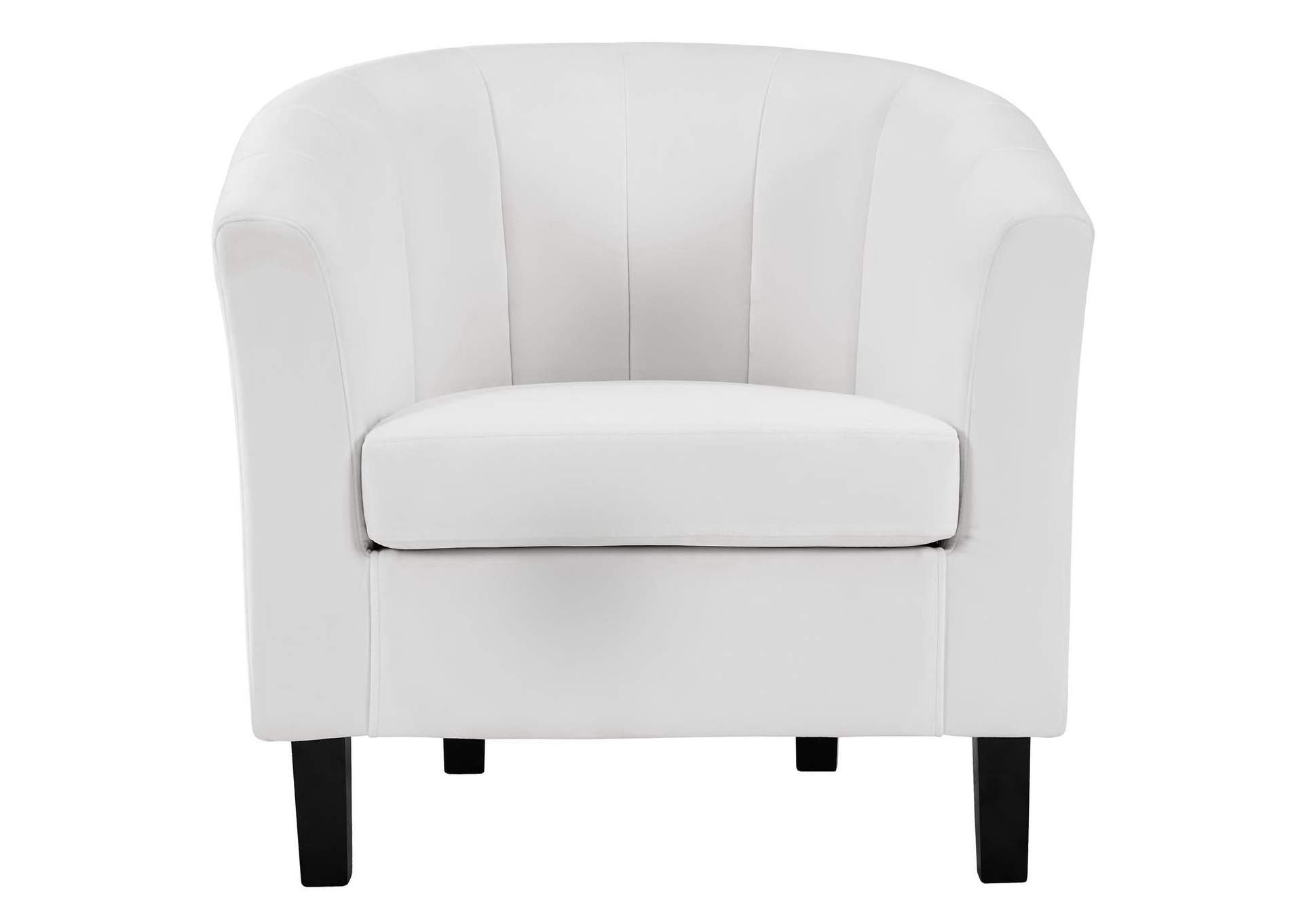 Prospect Channel Tufted Performance Velvet Armchair image 4