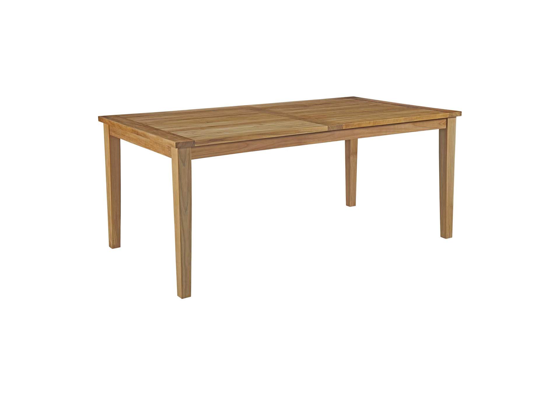 Marina 7 Piece Outdoor Patio Teak Dining Set