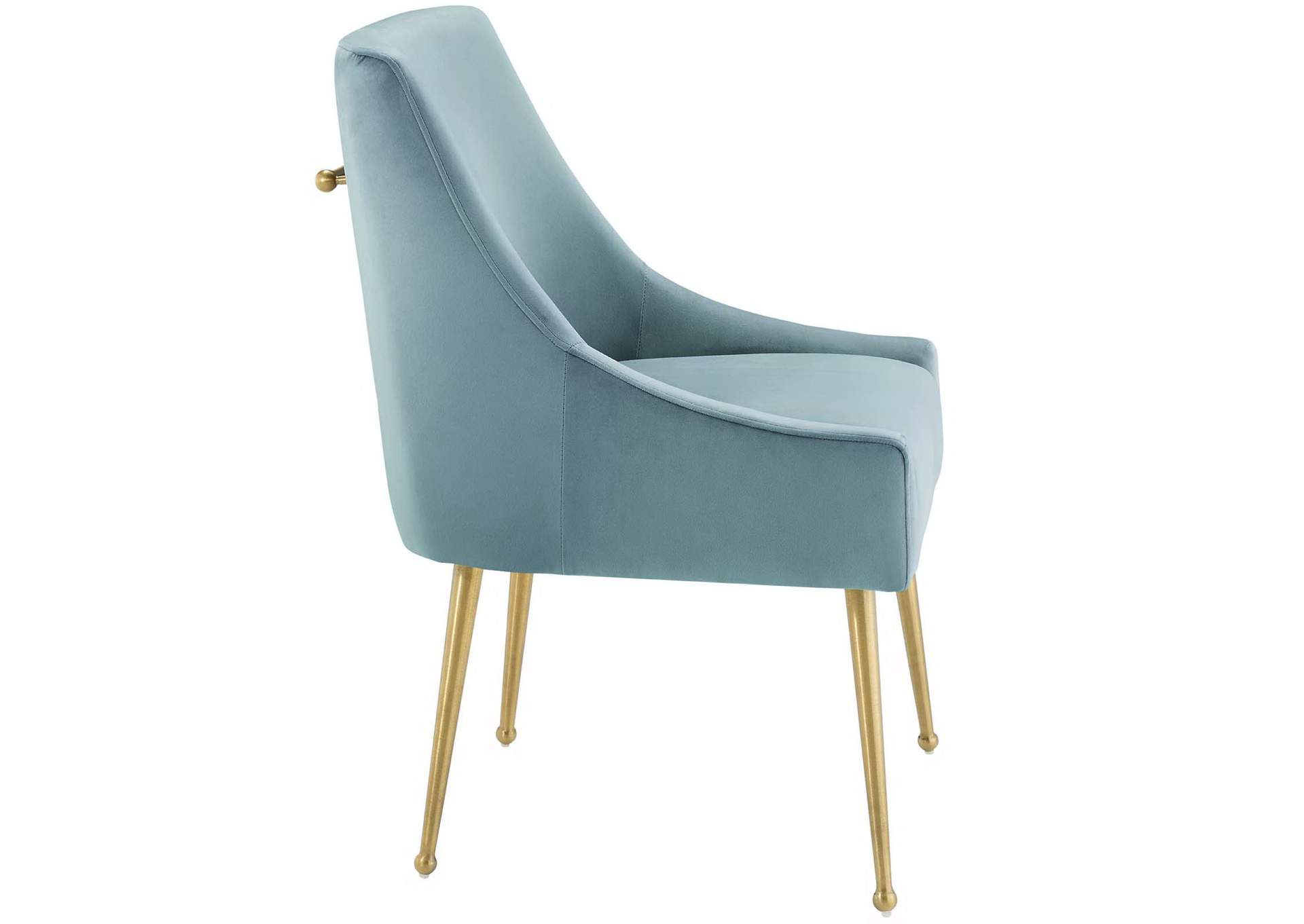 Discern Upholstered Performance Velvet Dining Chair image 3