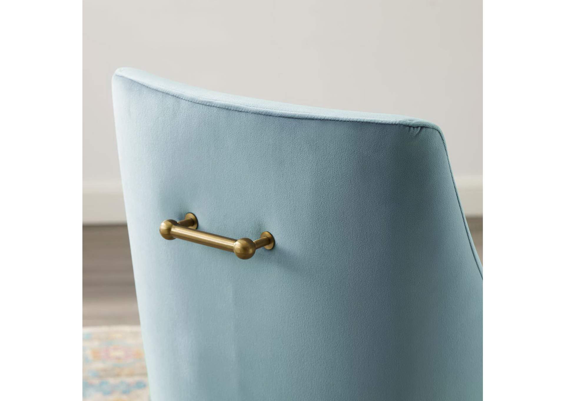 Discern Upholstered Performance Velvet Dining Chair image 6