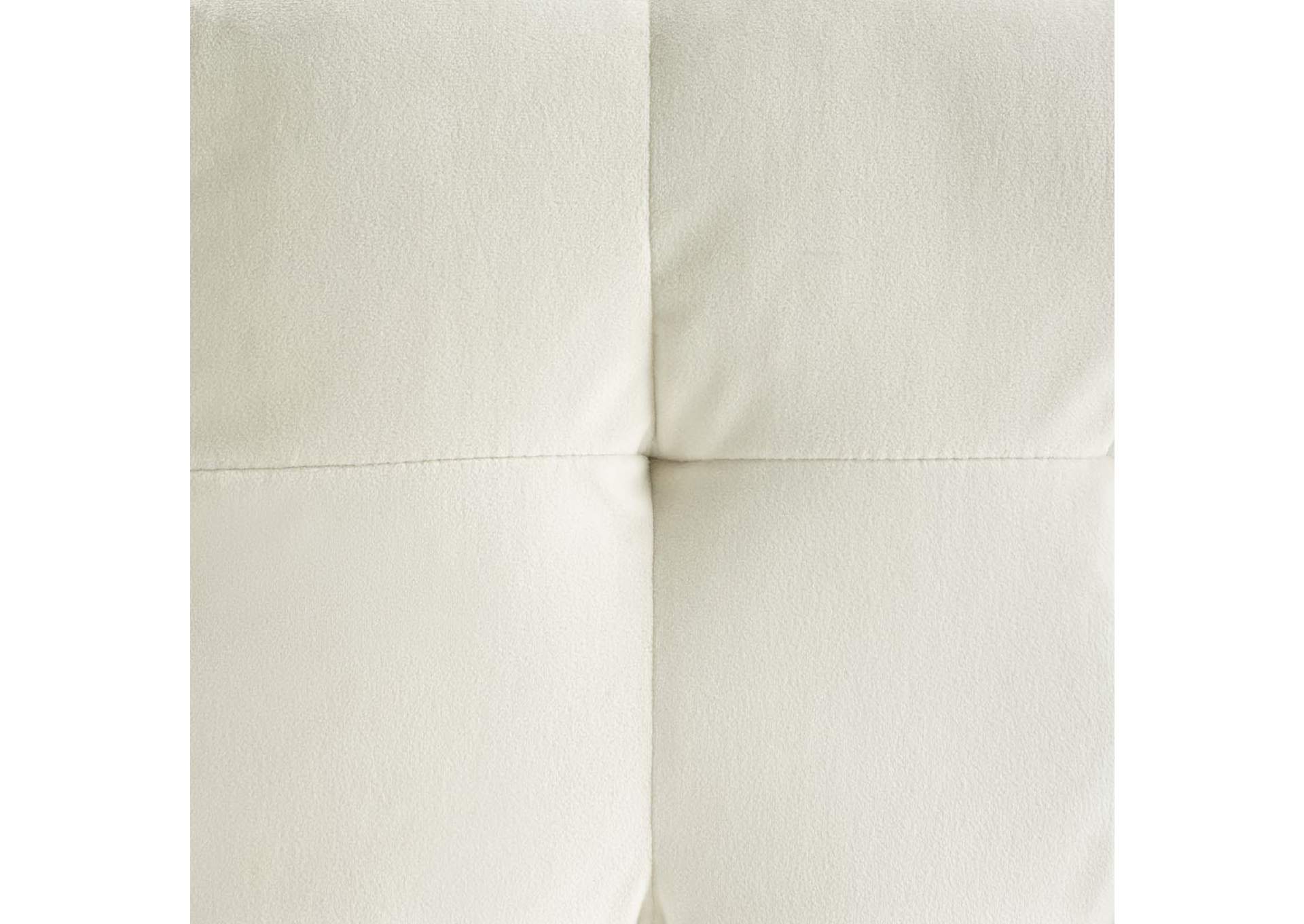 Contour Tufted Cube Performance Velvet Ottoman image 4