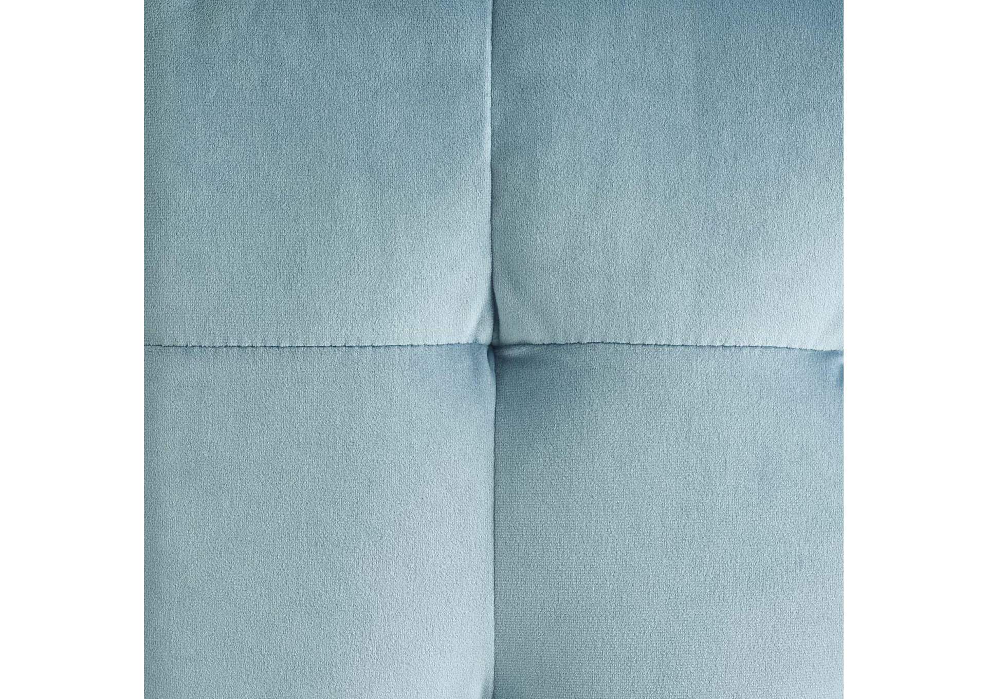 Contour Tufted Cube Performance Velvet Ottoman image 4