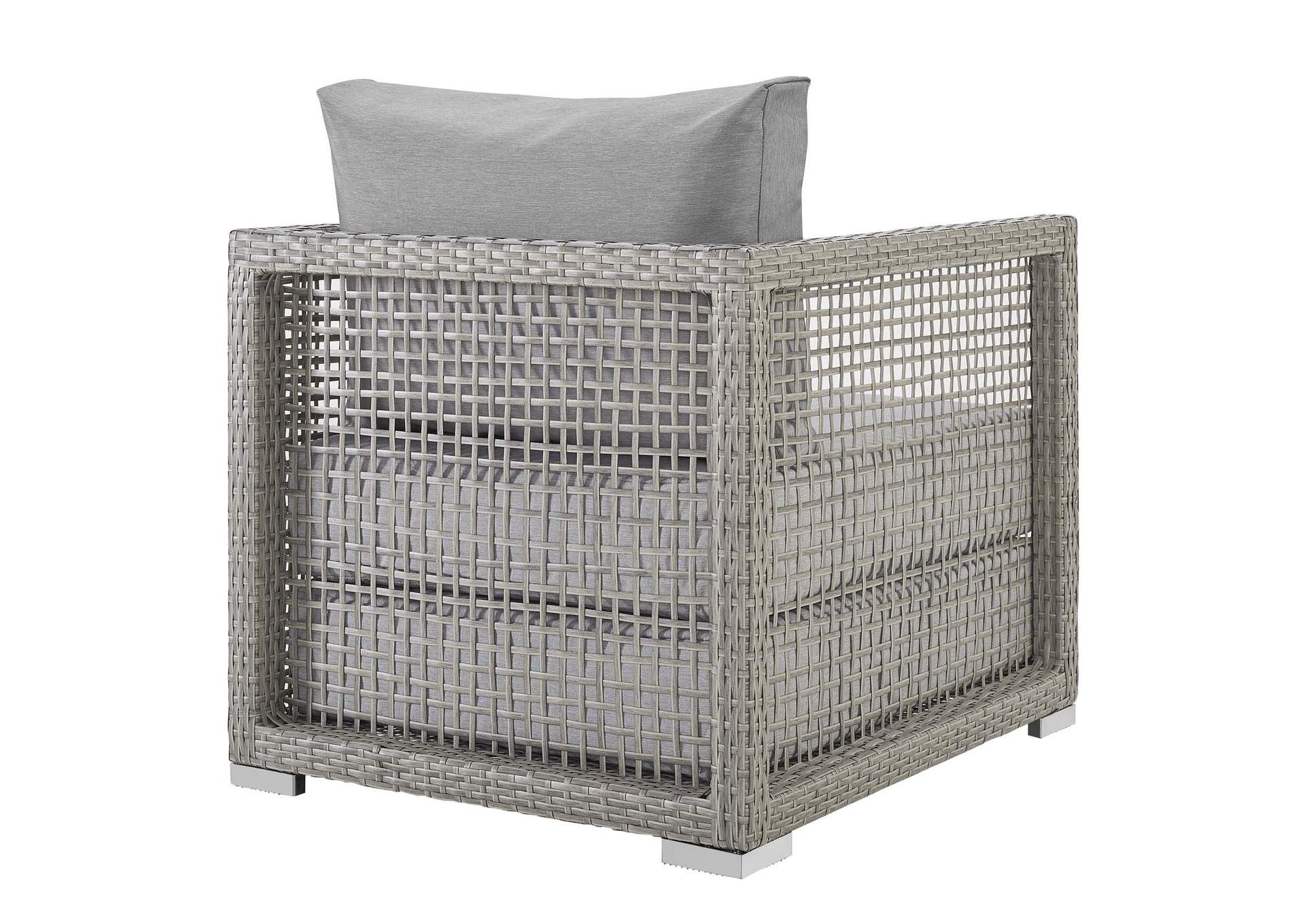Aura 3 Piece Outdoor Patio Wicker Rattan Set