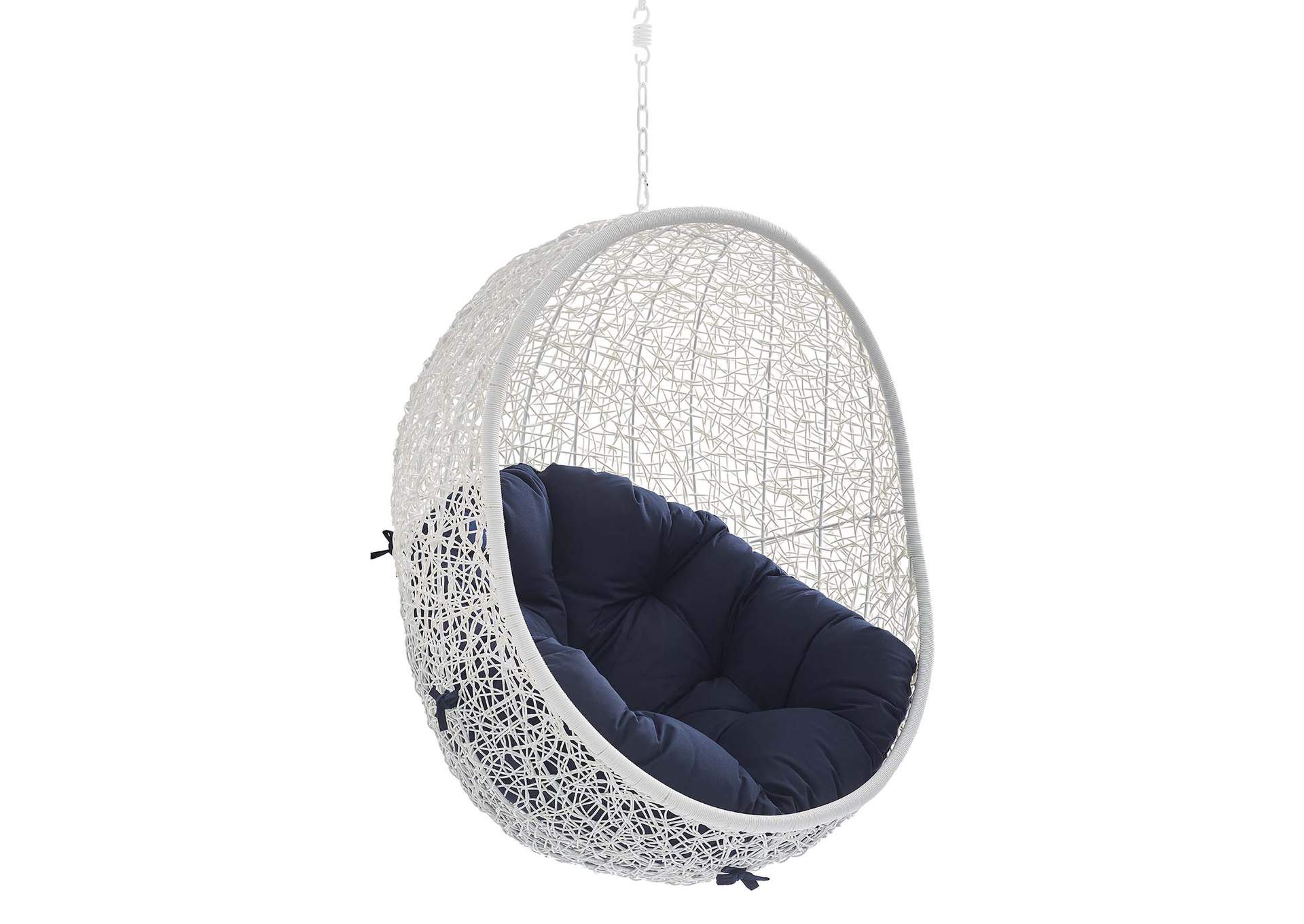Hide Sunbrella® Fabric Swing Outdoor Patio Lounge Chair Without Stand