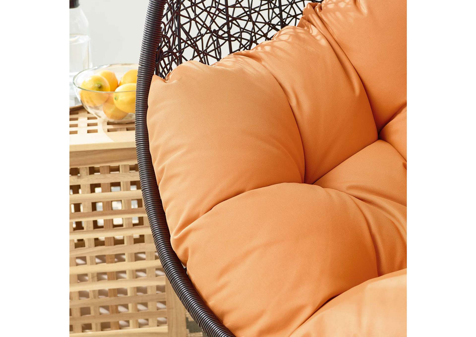 Encase Swing Outdoor Patio Lounge Chair Without Stand