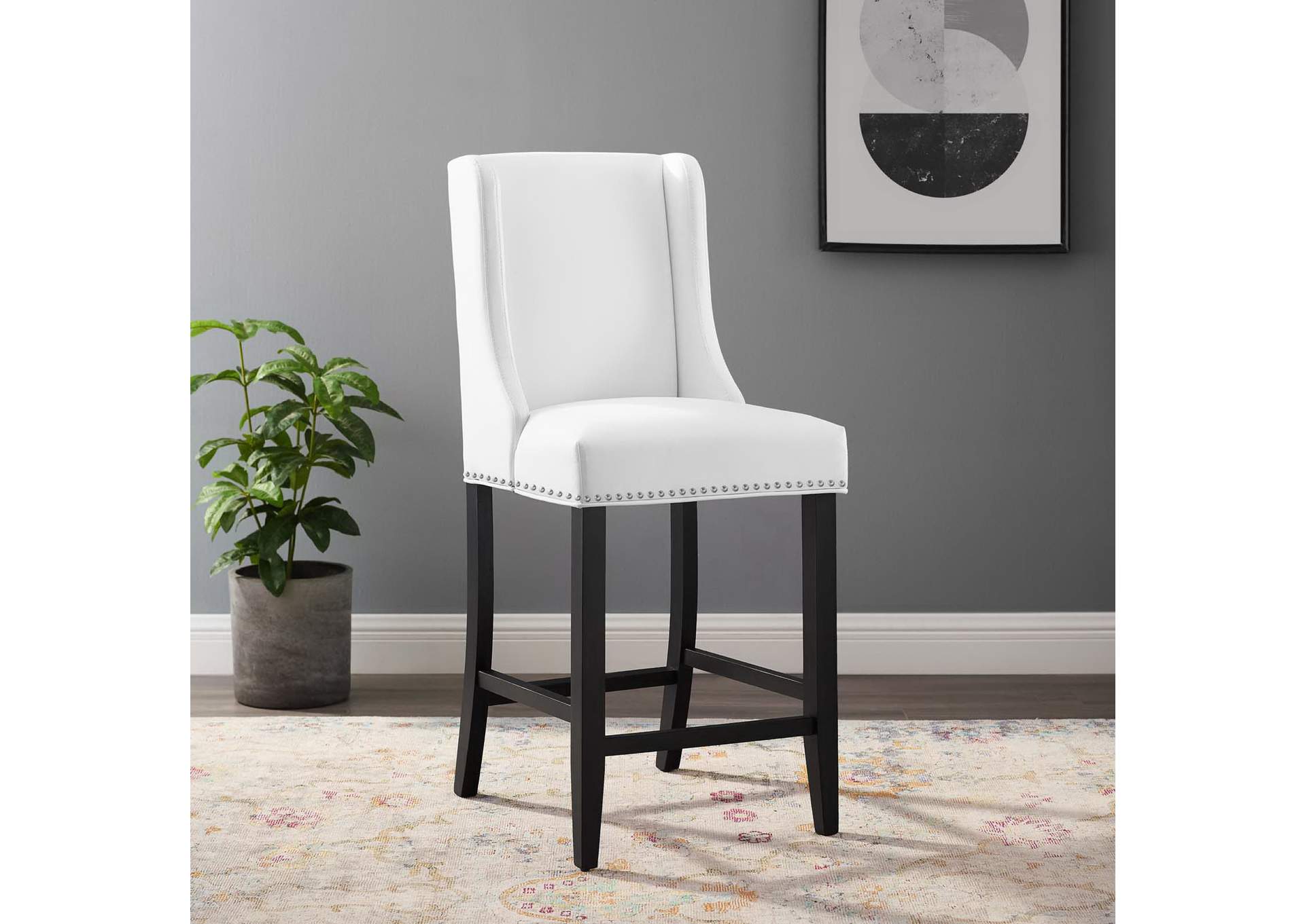 Baron Faux Leather Counter Stool image 8