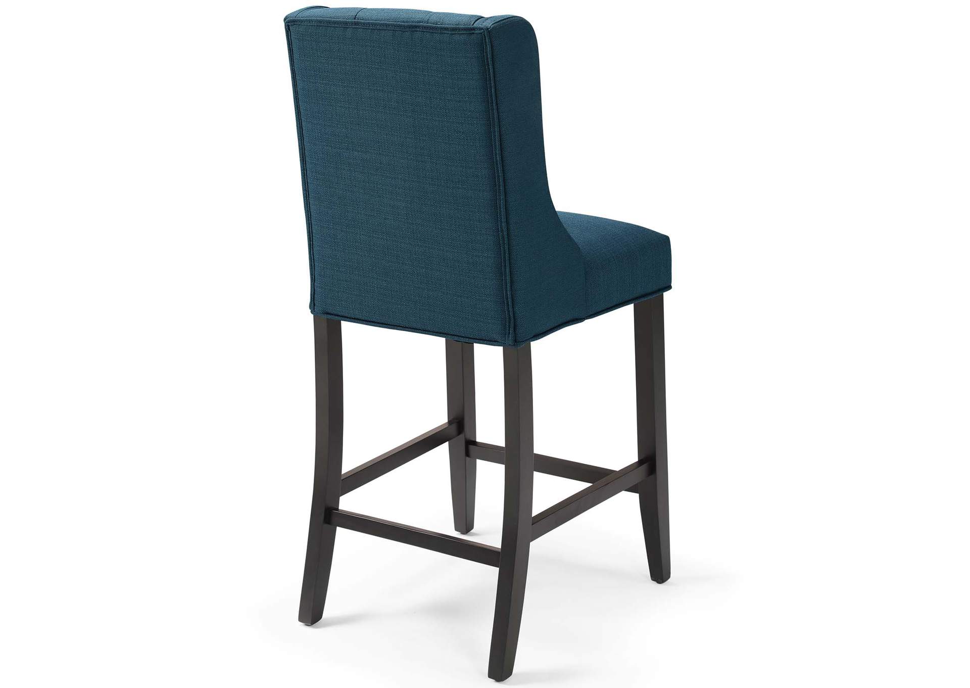 Baronet Tufted Button Upholstered Fabric Counter Stool