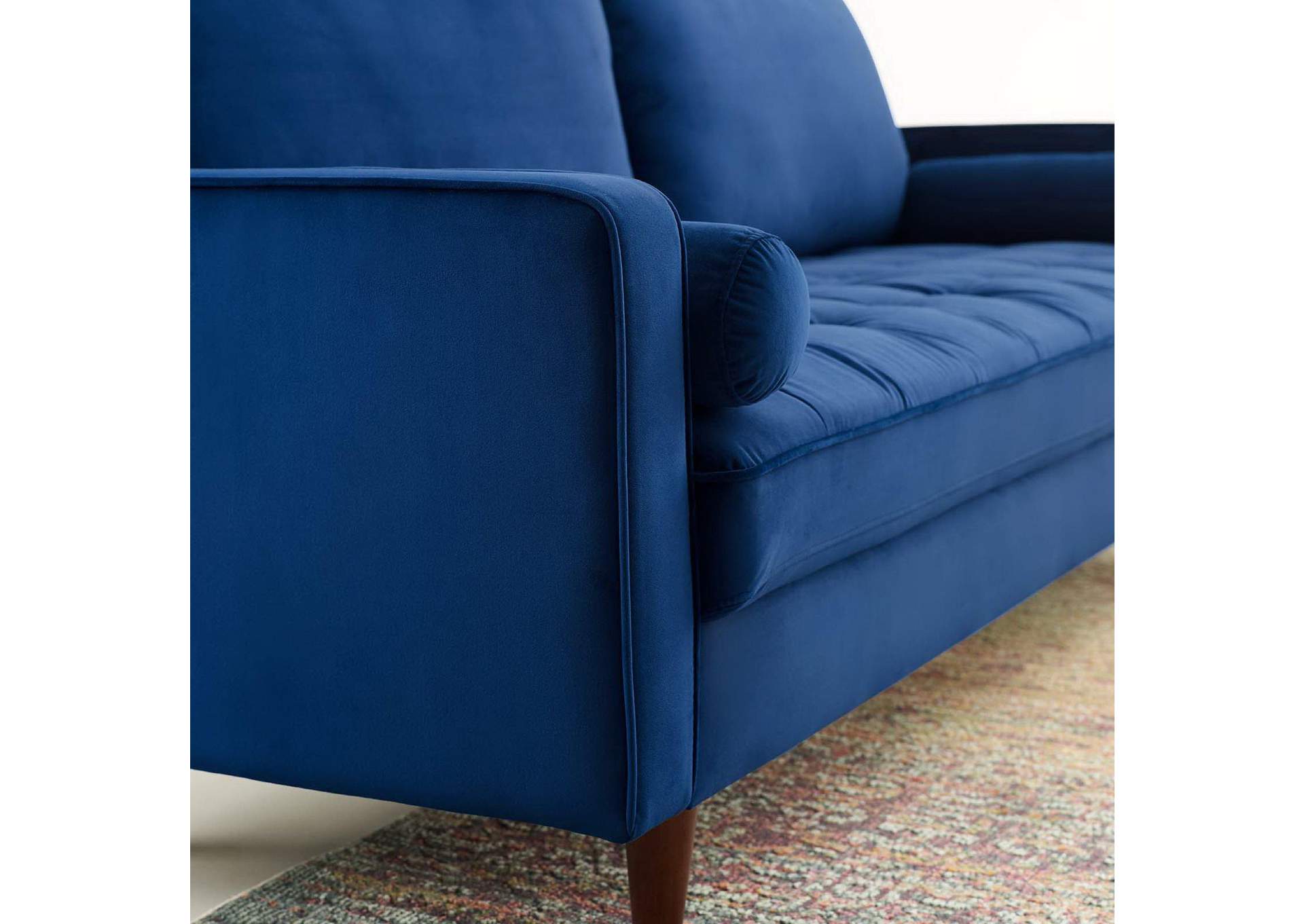 Valour Performance Velvet Sofa image 9