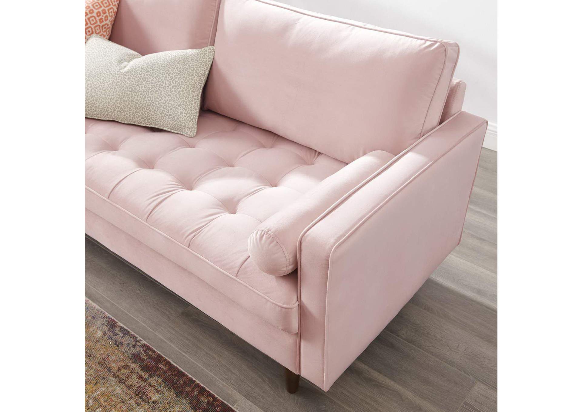 Valour Performance Velvet Sofa image 9