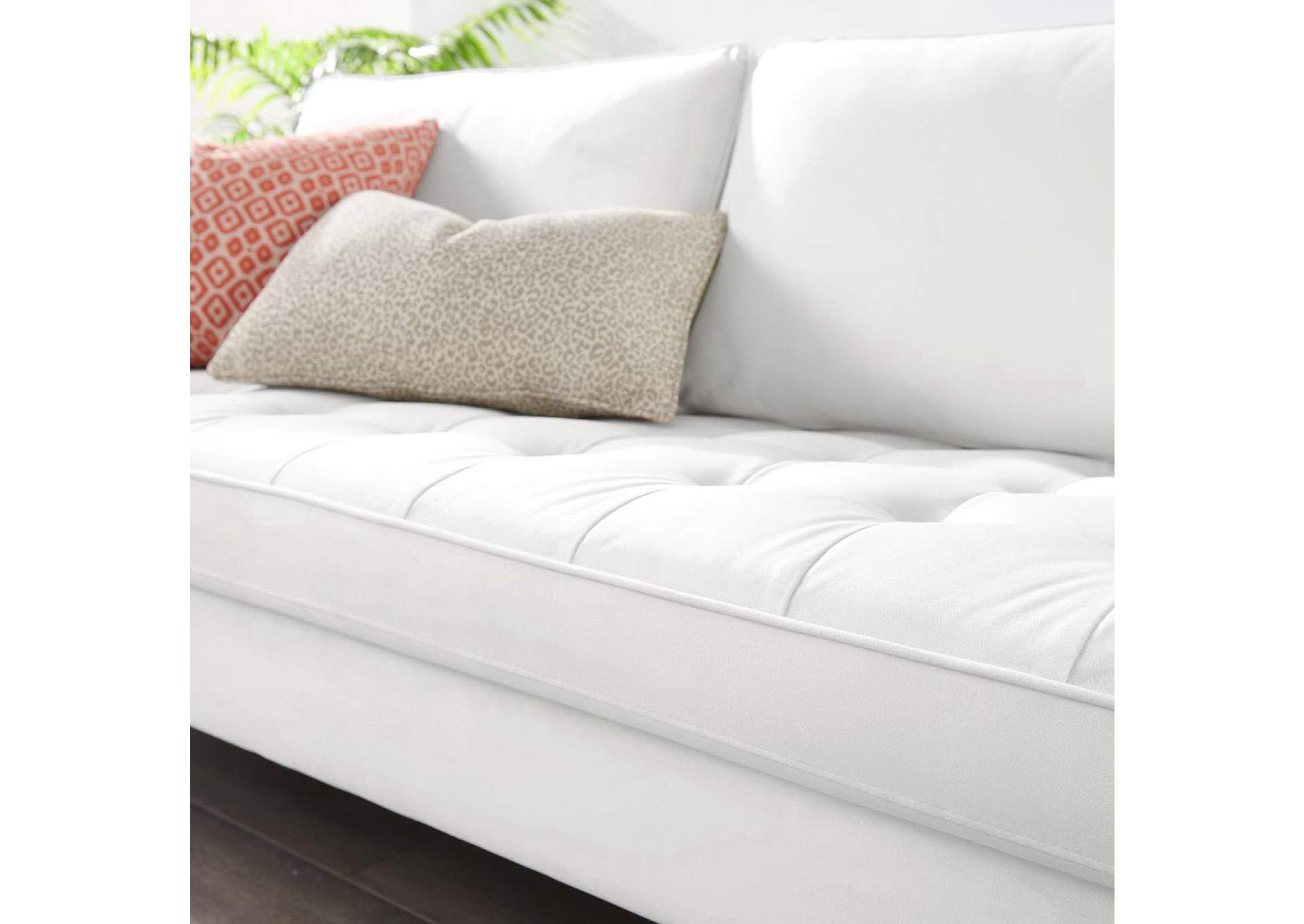 Valour Performance Velvet Sofa image 9