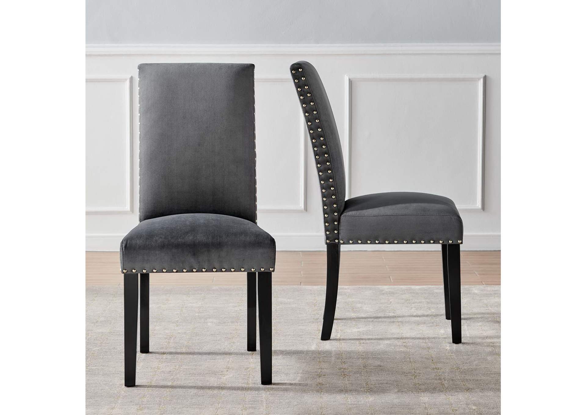 Parcel Performance Velvet Dining Side Chairs - Set Of 2 image 10