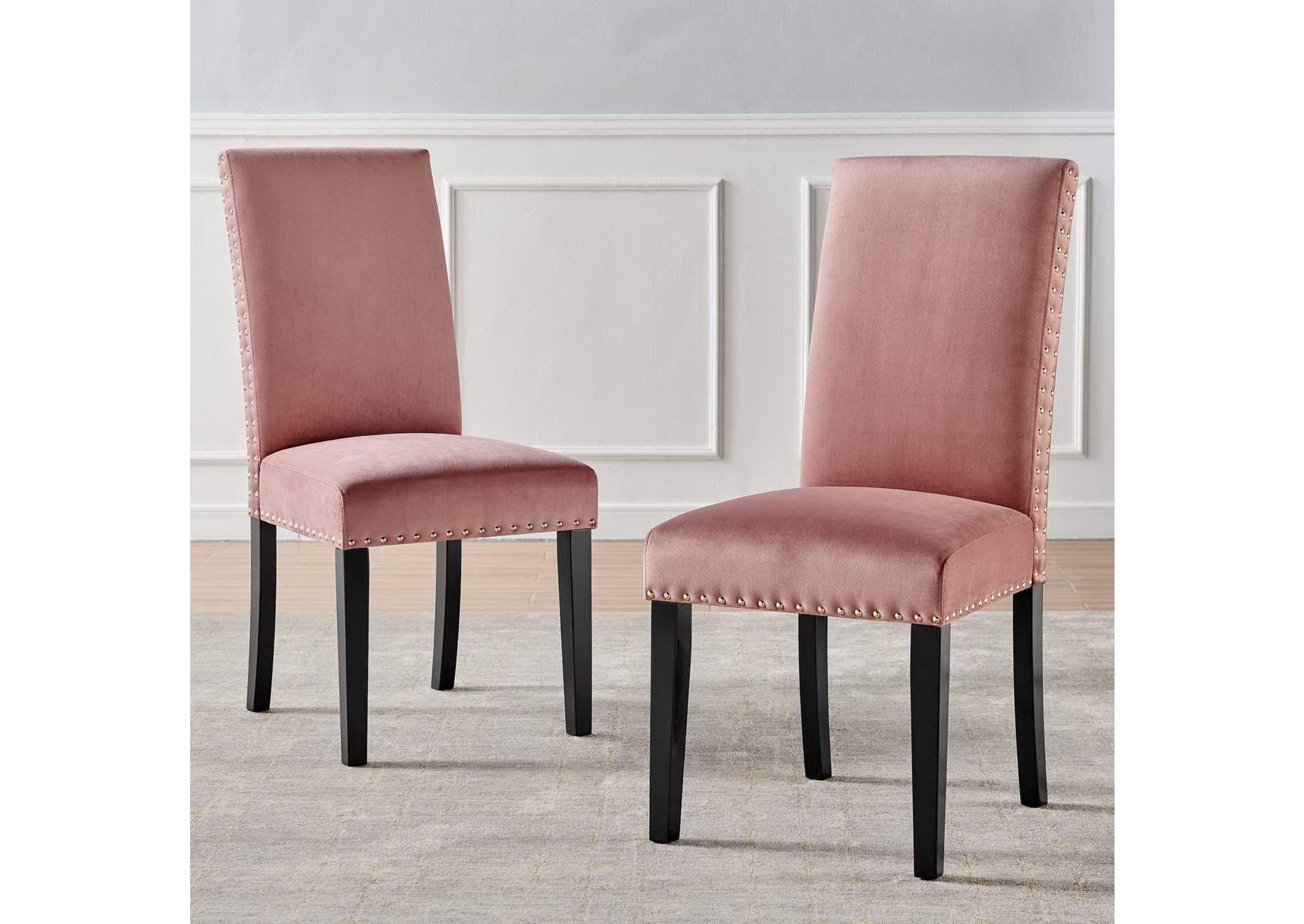 Parcel Performance Velvet Dining Side Chairs - Set Of 2 image 11